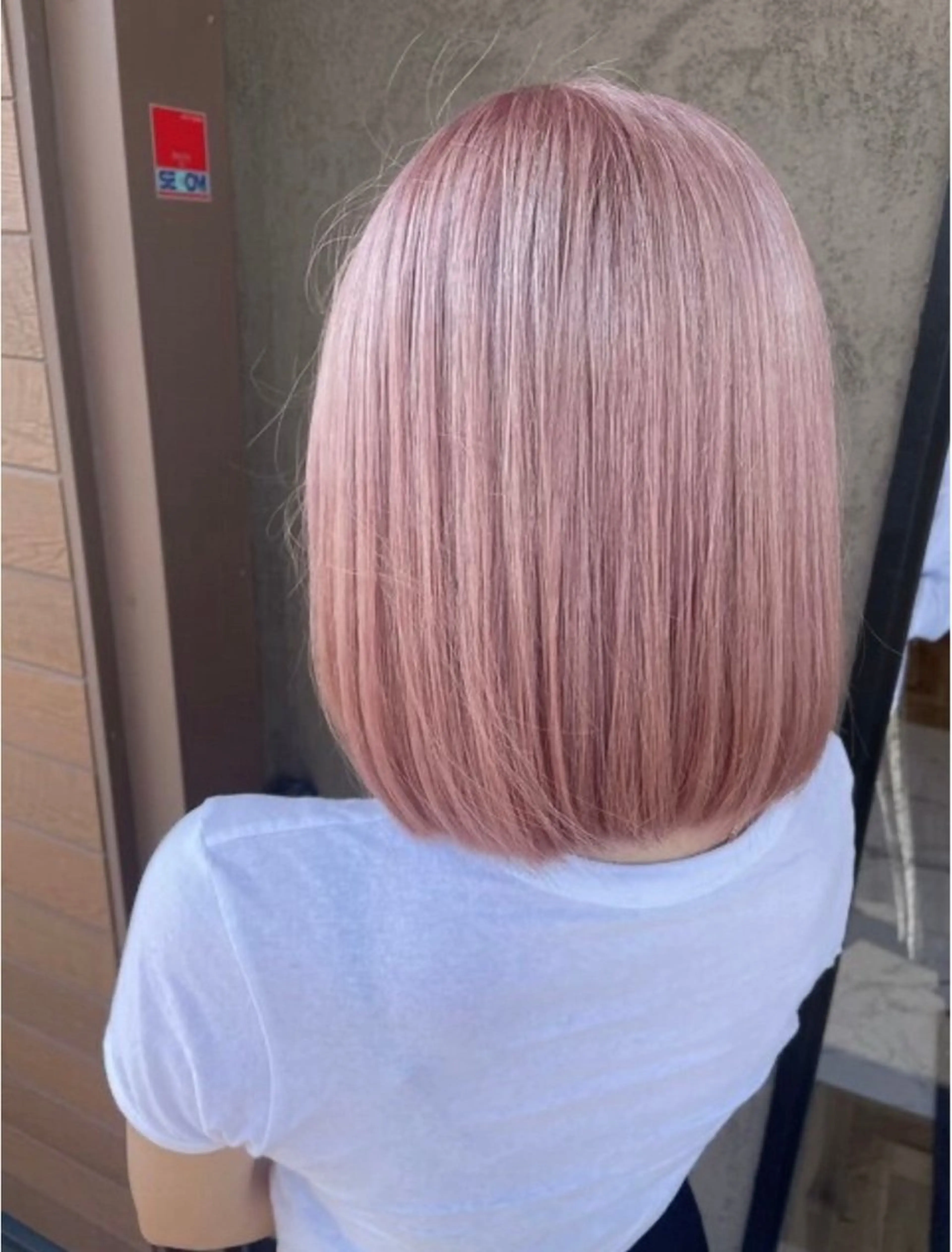 ミディアム カラー ブリーチ ピンクカラー ヘアカラー トリートメント Mika/💈カラー モデル募集中🩶のヘアスタイル