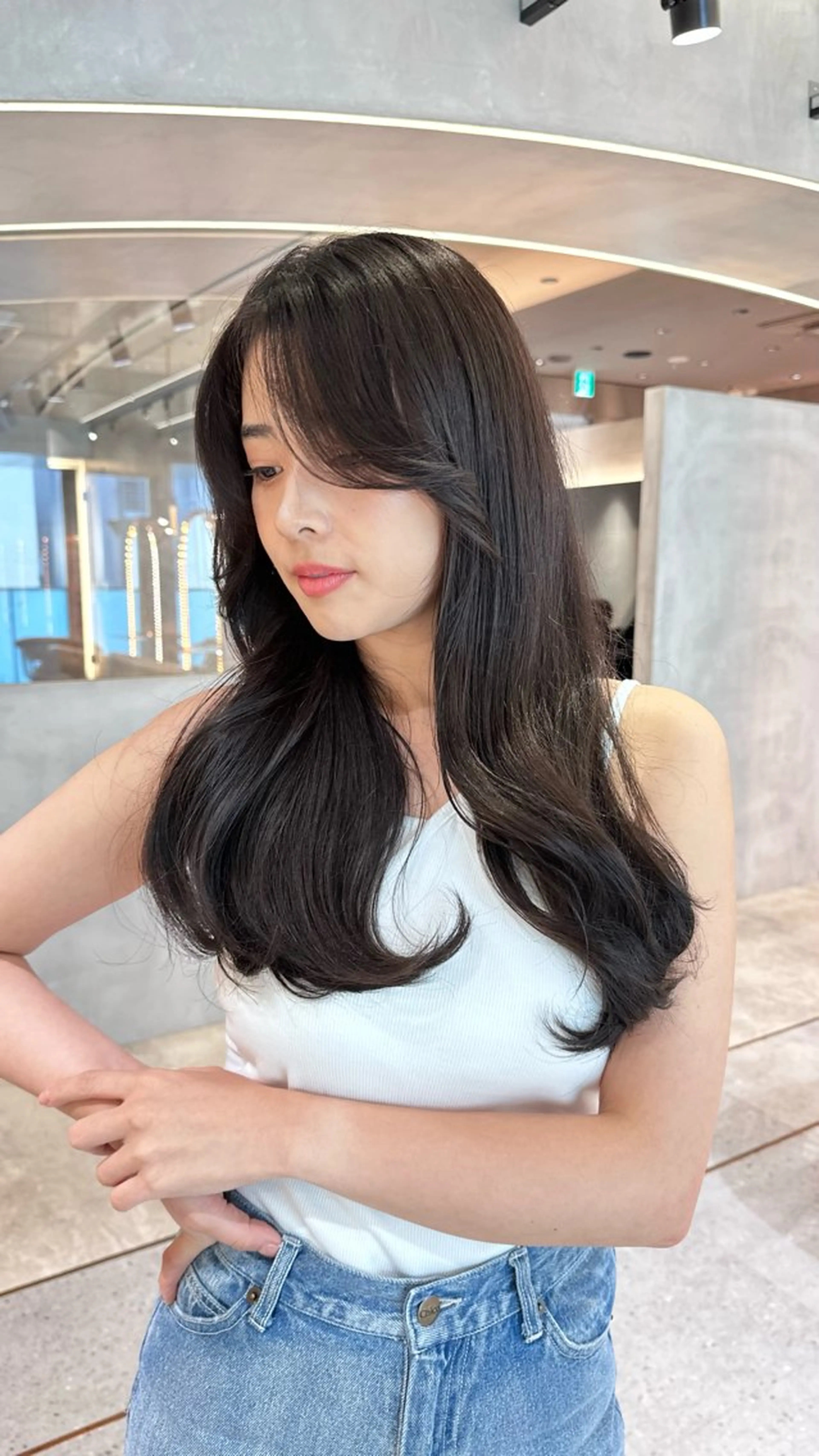 🫧湿気に負けない🫧前髪縮毛矯正×oggi otto2stepトリートメント💞の写真