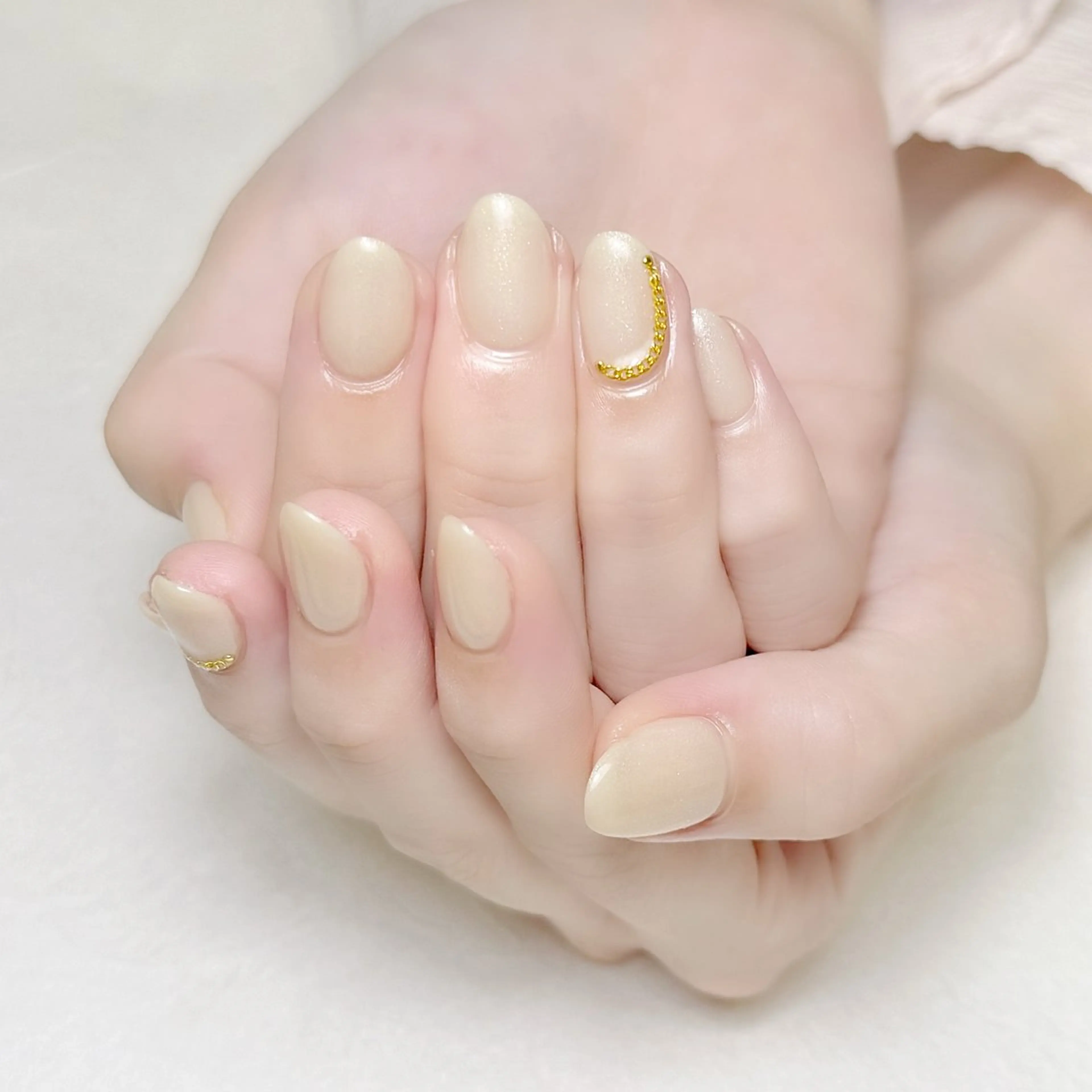 ネイル ラメ(グリッター) オフィスネイル rouse nail RISATOのネイルデザイン