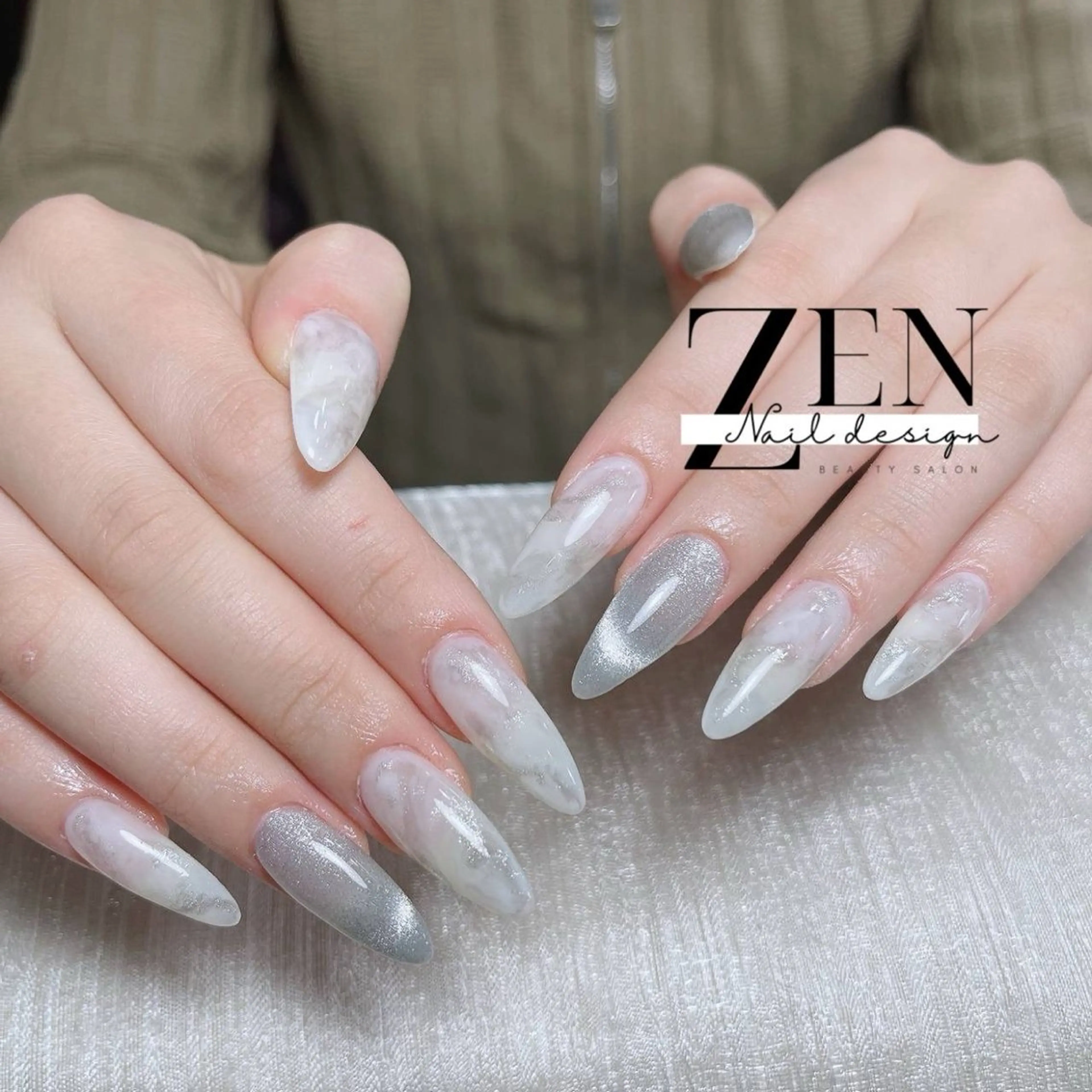 ネイル 持ち込み スカルプネイル ネイルチップ ハンドネイル Zen Nail Design 池袋のネイルデザイン