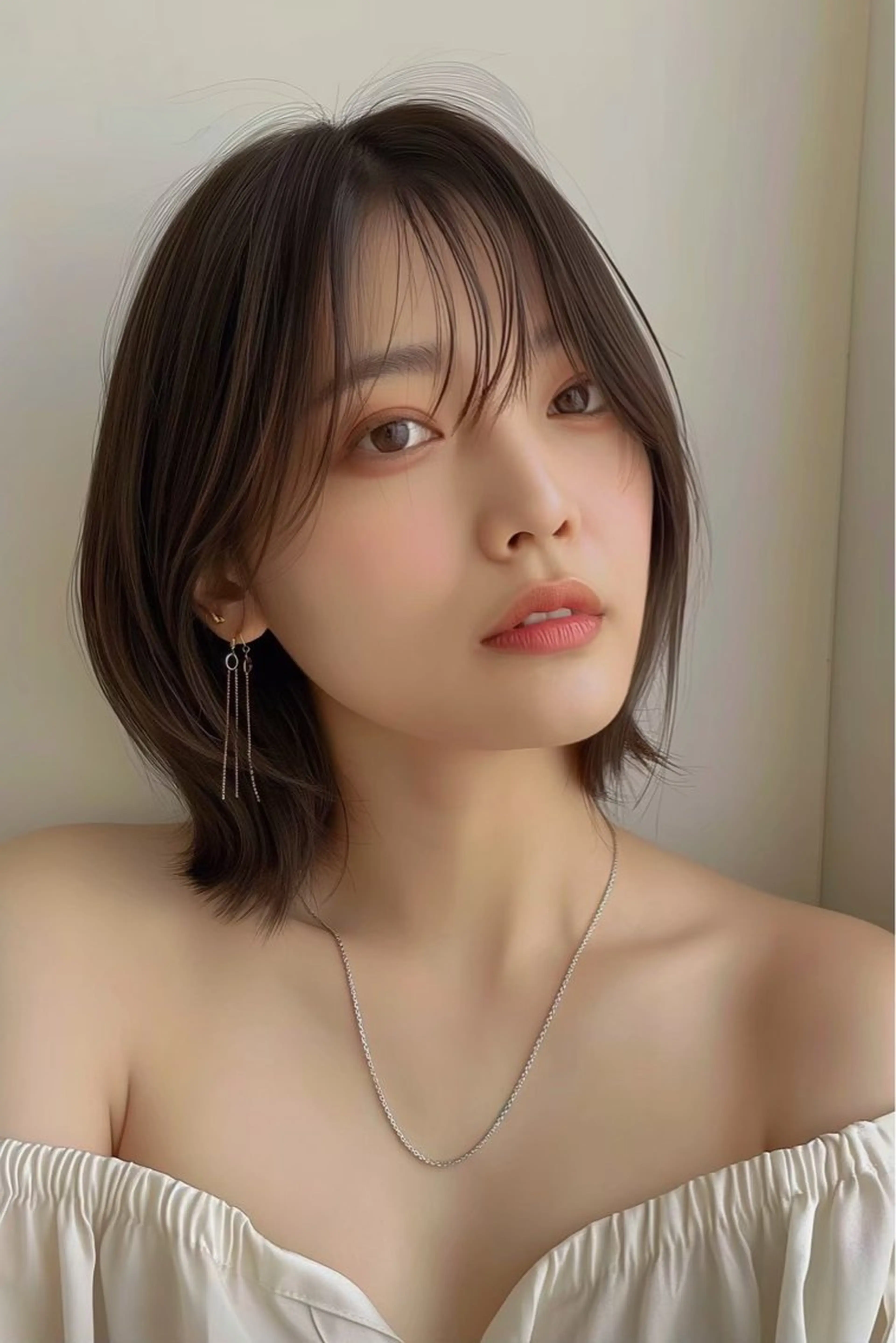 ショート カラー カット ヘアカラー トリートメント 学割クーポンあり/ 透け感カラーYUTOのヘアスタイル