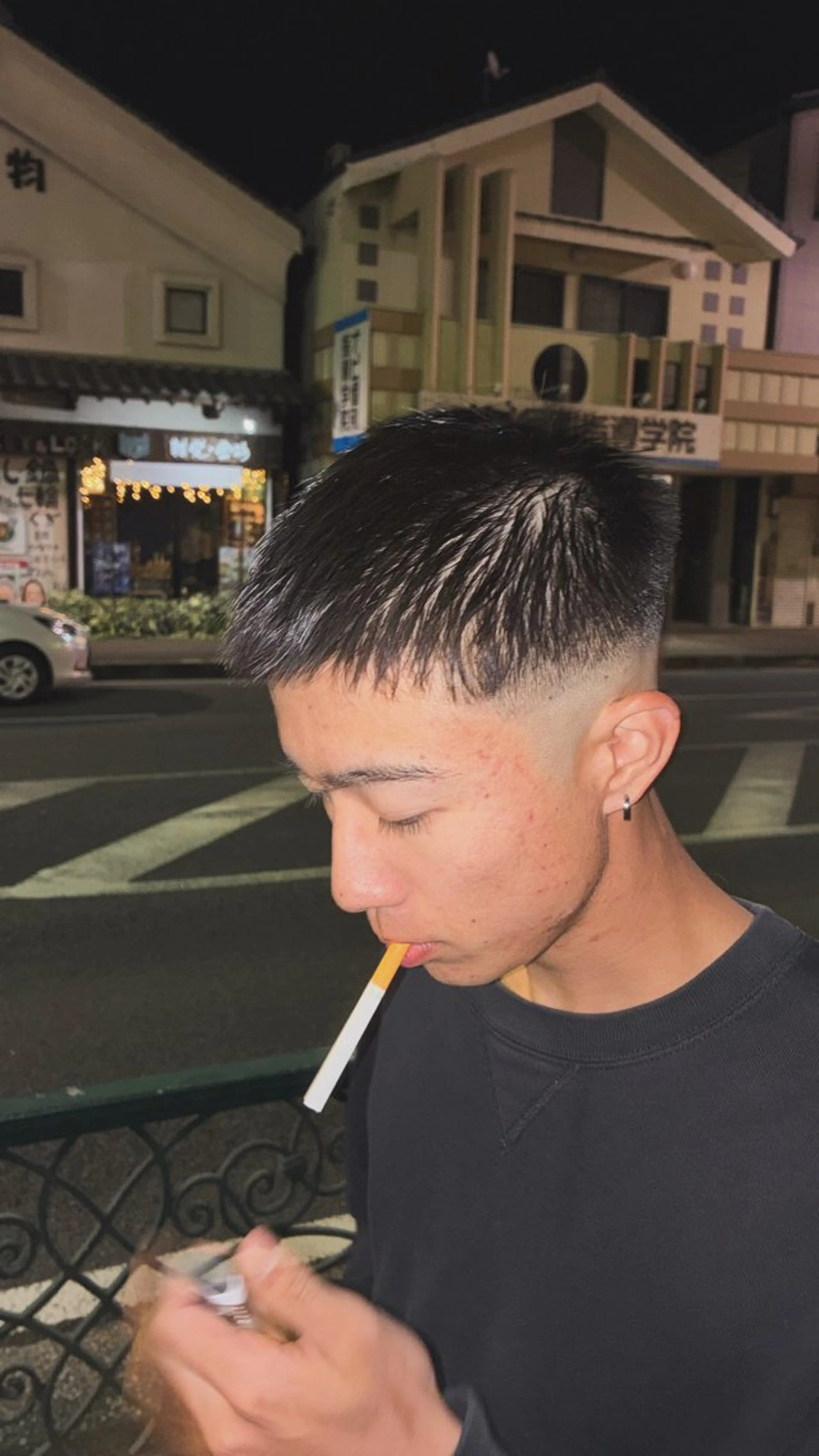 メンズ 松本 蓮慈のヘアスタイル