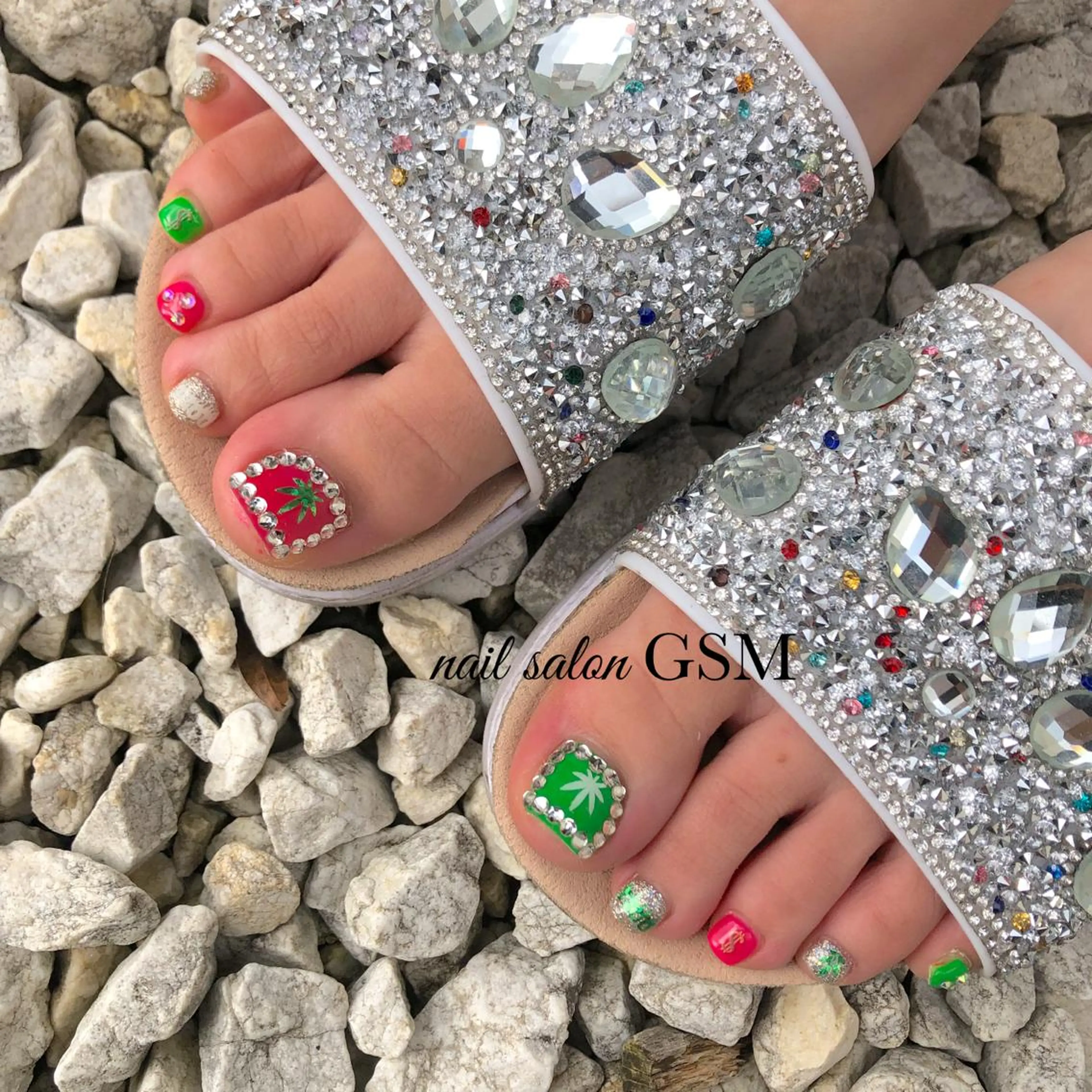 ネイル フットネイル nail salon GSMのネイルデザイン