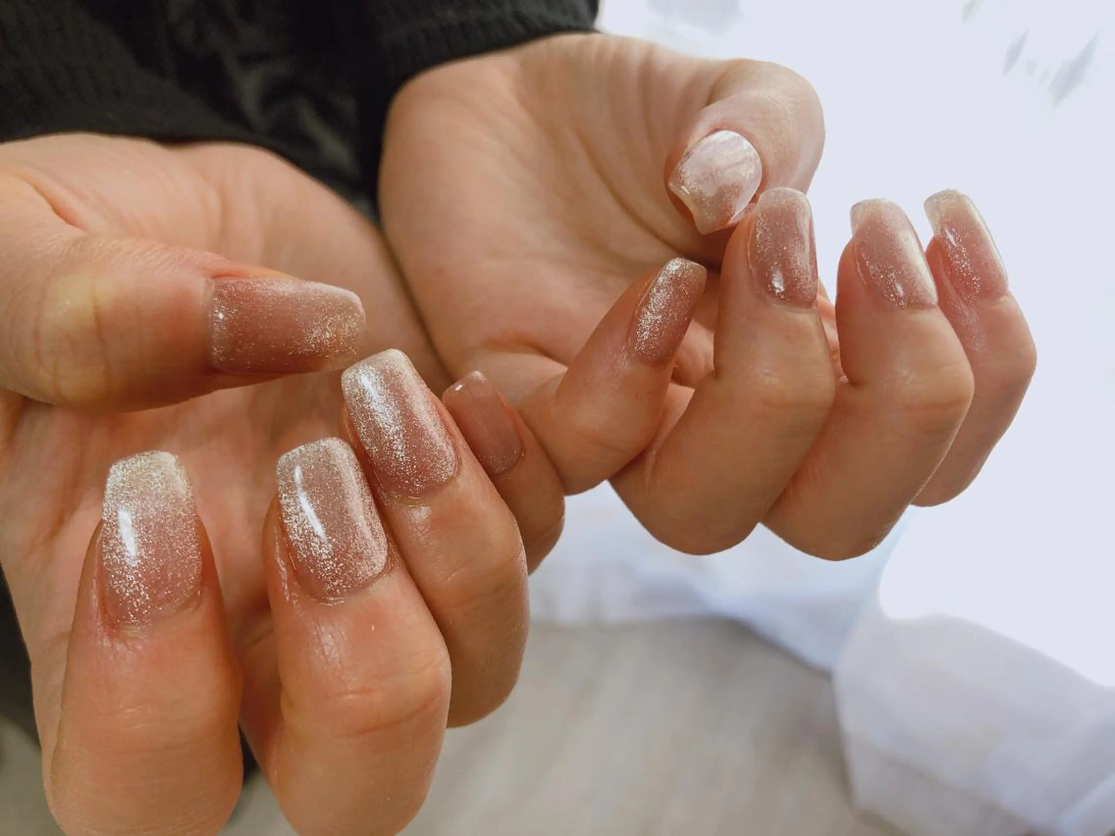 ネイル フットネイル フレンチネイル ジェルネイル ハート 韓国ネイル ハンドネイル Mogu nail 二子玉川のネイルデザイン