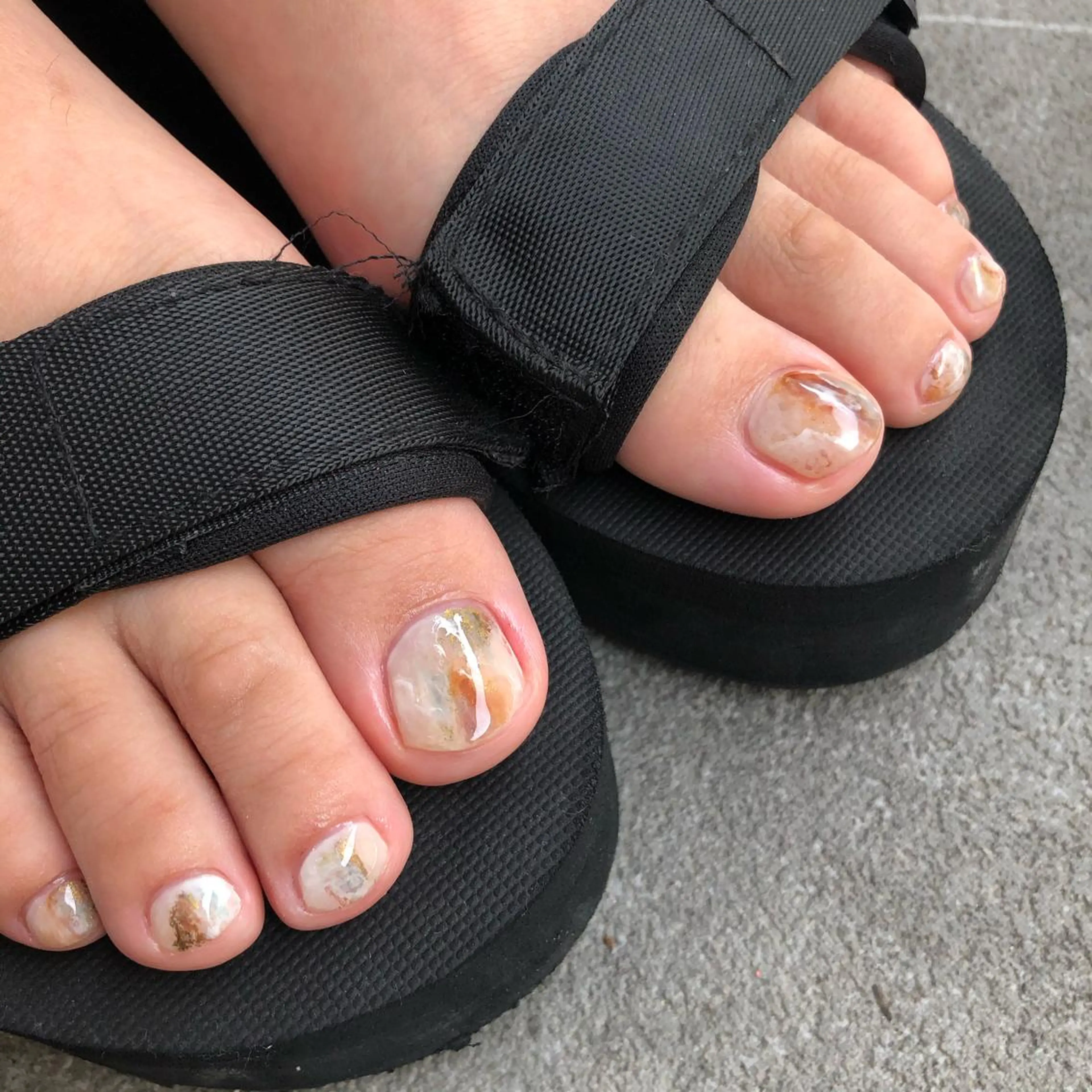 ネイル 黒葛原 めぐみのネイルデザイン