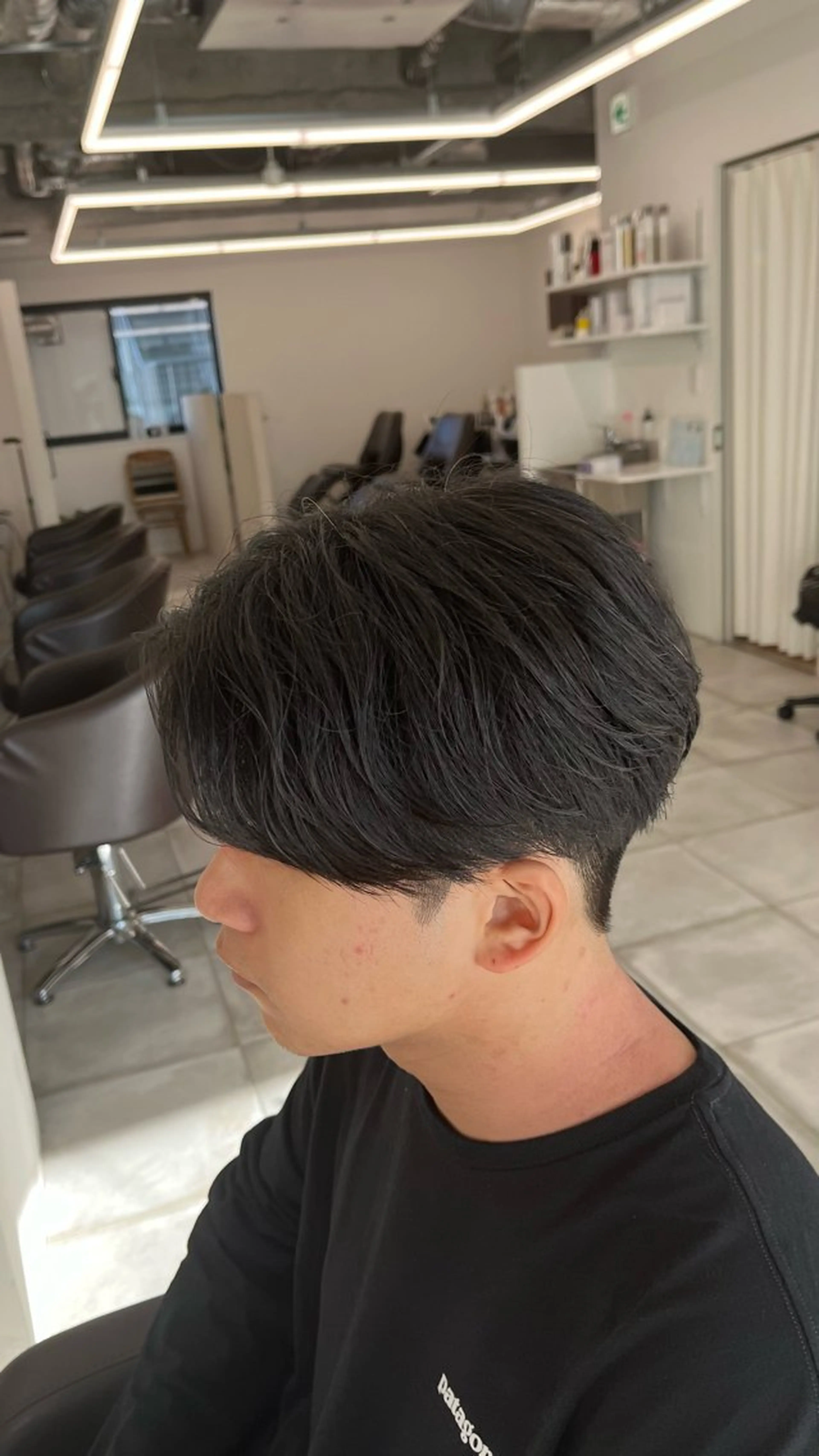 ショート カラー パーマ メンズ 🏆メンズヘア特化 🥇代表りんぺーのヘアスタイル