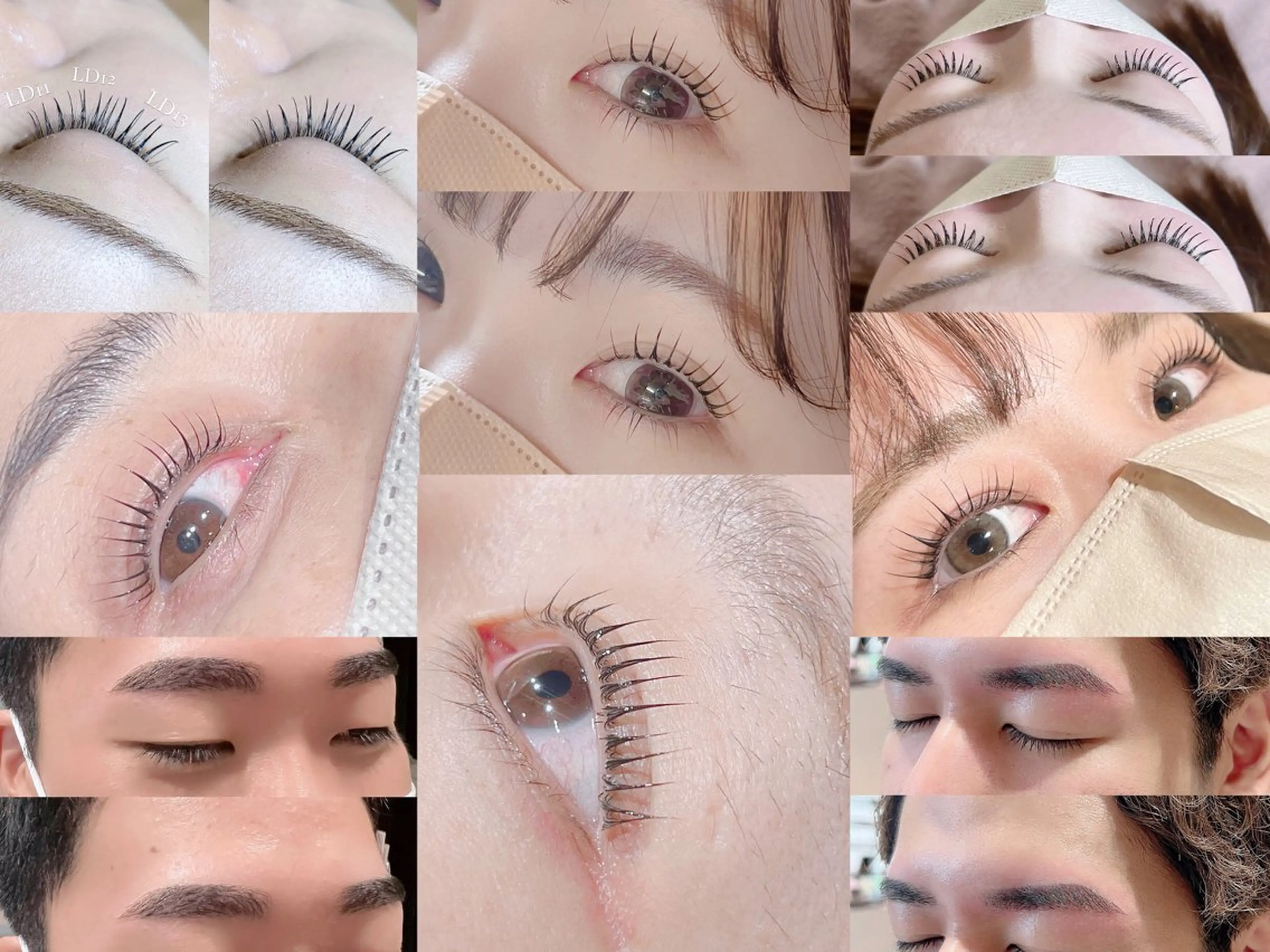 メンズ マツエク・マツパ Ohana所属・平 遥花のマツエク・マツパデザイン