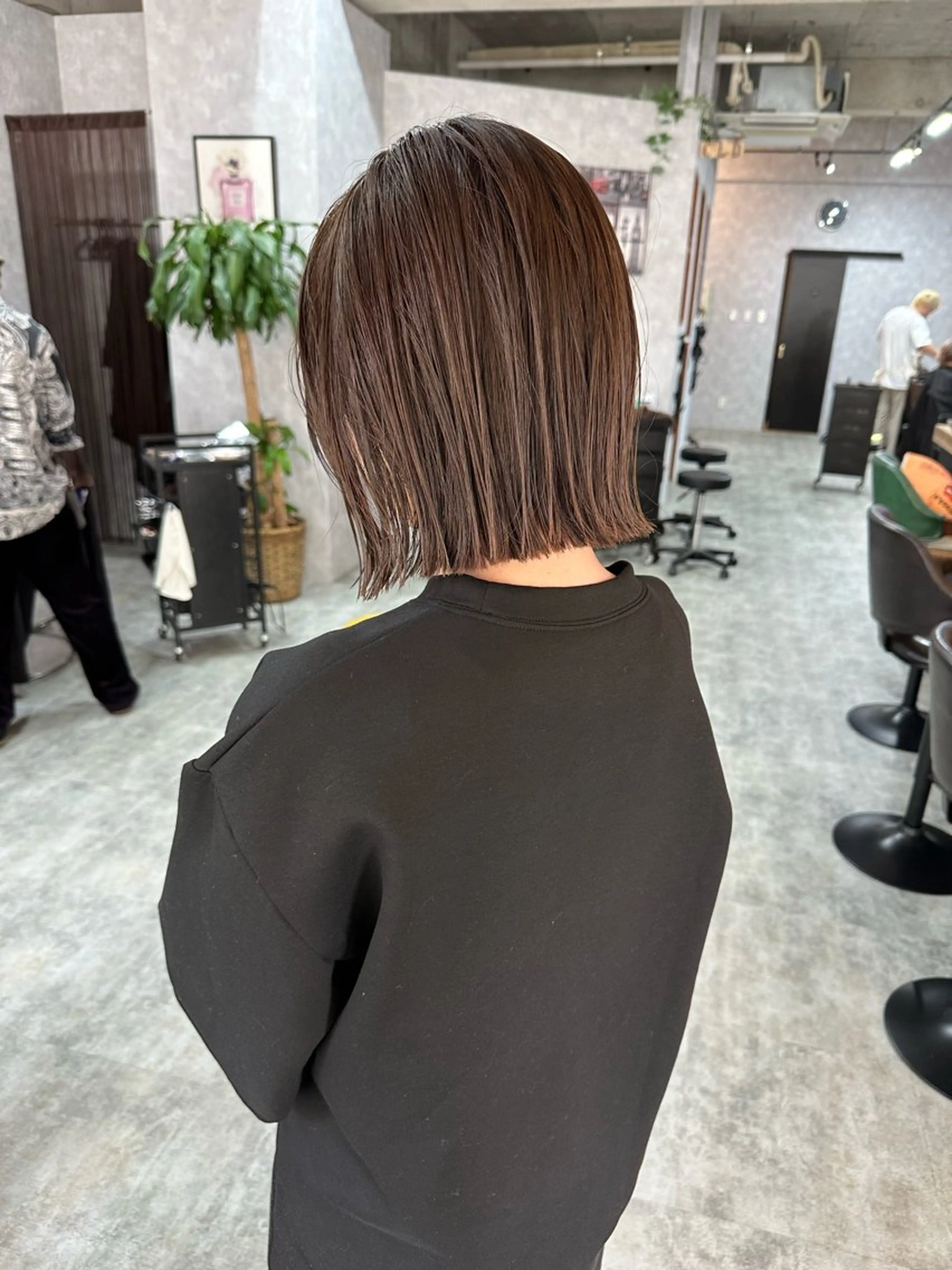 ショート 切りっぱなしボブ ショートボブ ハンサムショート 丸みショート ボブ カット ヘアカラー トリートメント C’LD hair  produce /シールドヘア所属・モテ髪/ボブ/ショー ト/アダチフウトのヘアスタイル