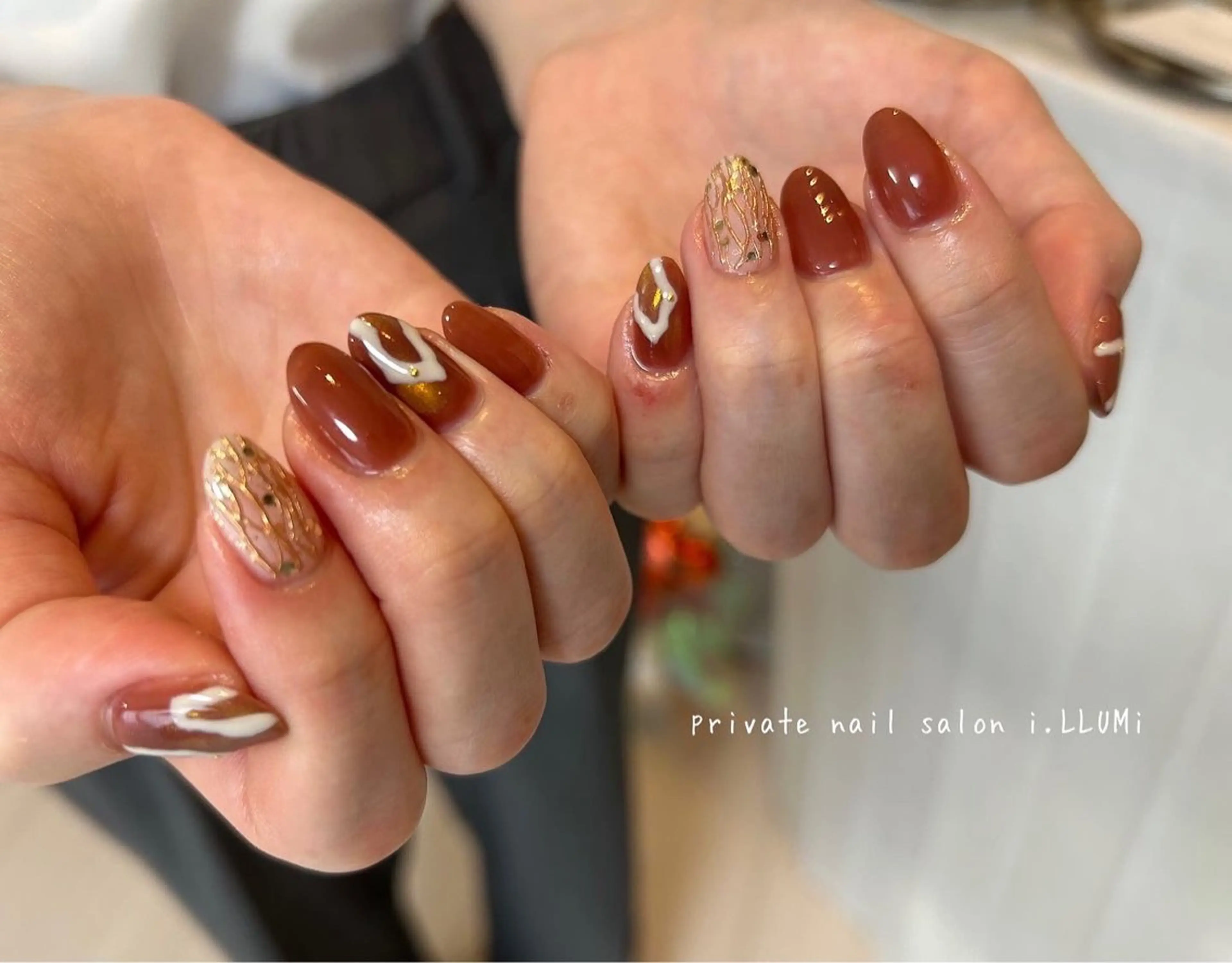 ネイル private nail salon i.LLUMi所属・i.LLUMi nailのネイルデザイン