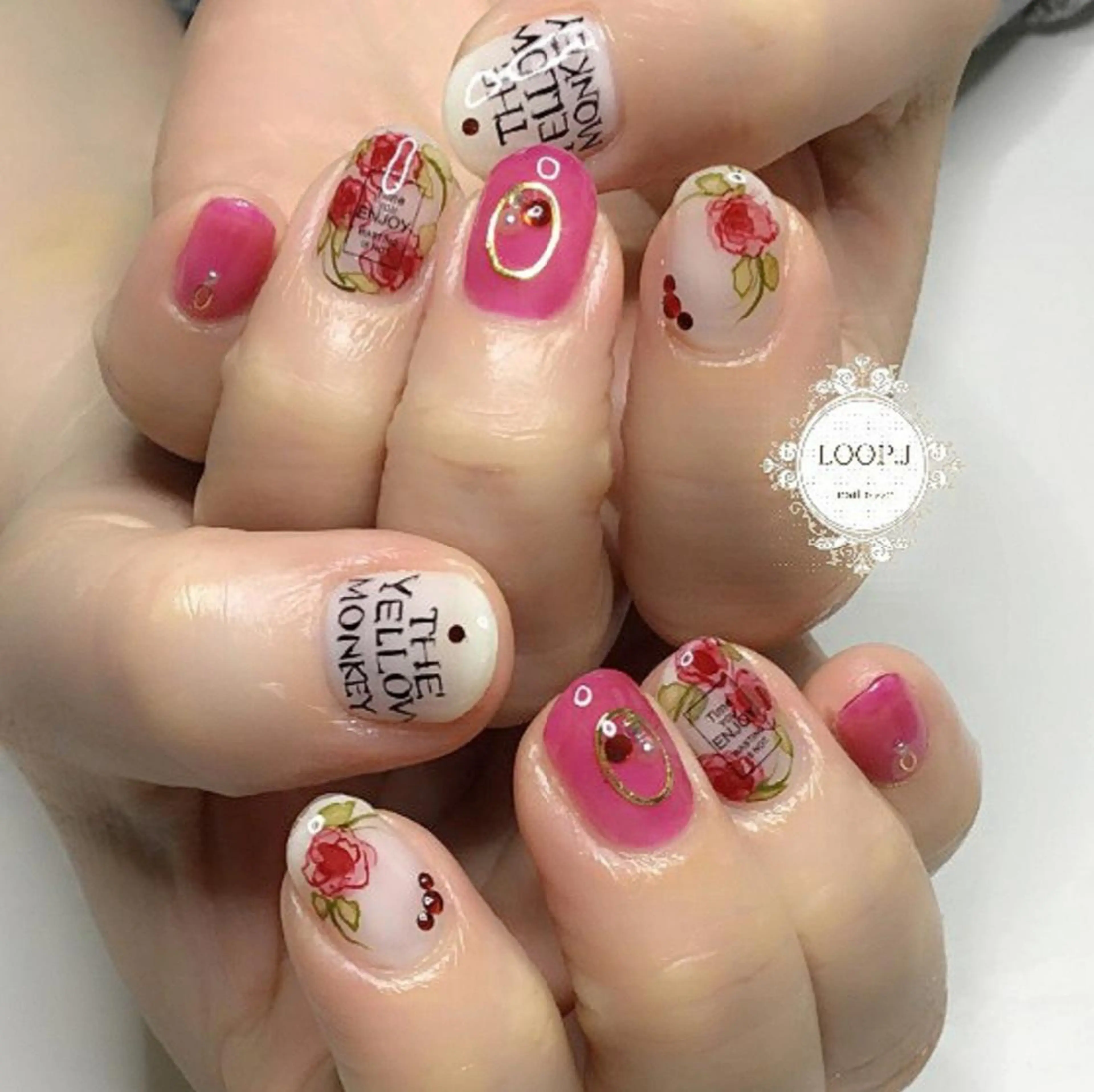 ネイル ハンドネイル おおくぼ めぐみのネイルデザイン