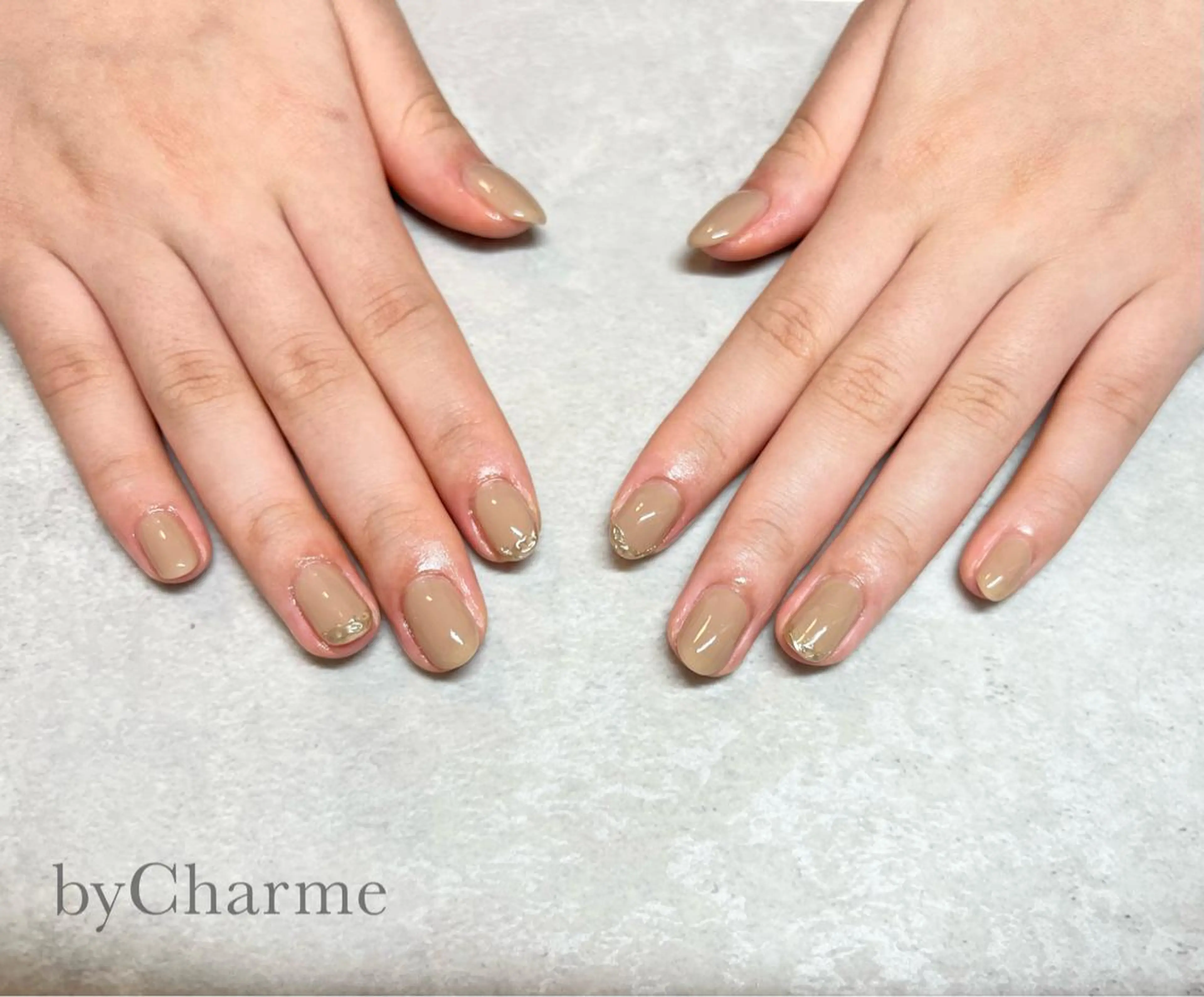 ネイル シンプルネイル Ray. Maayaのネイルデザイン