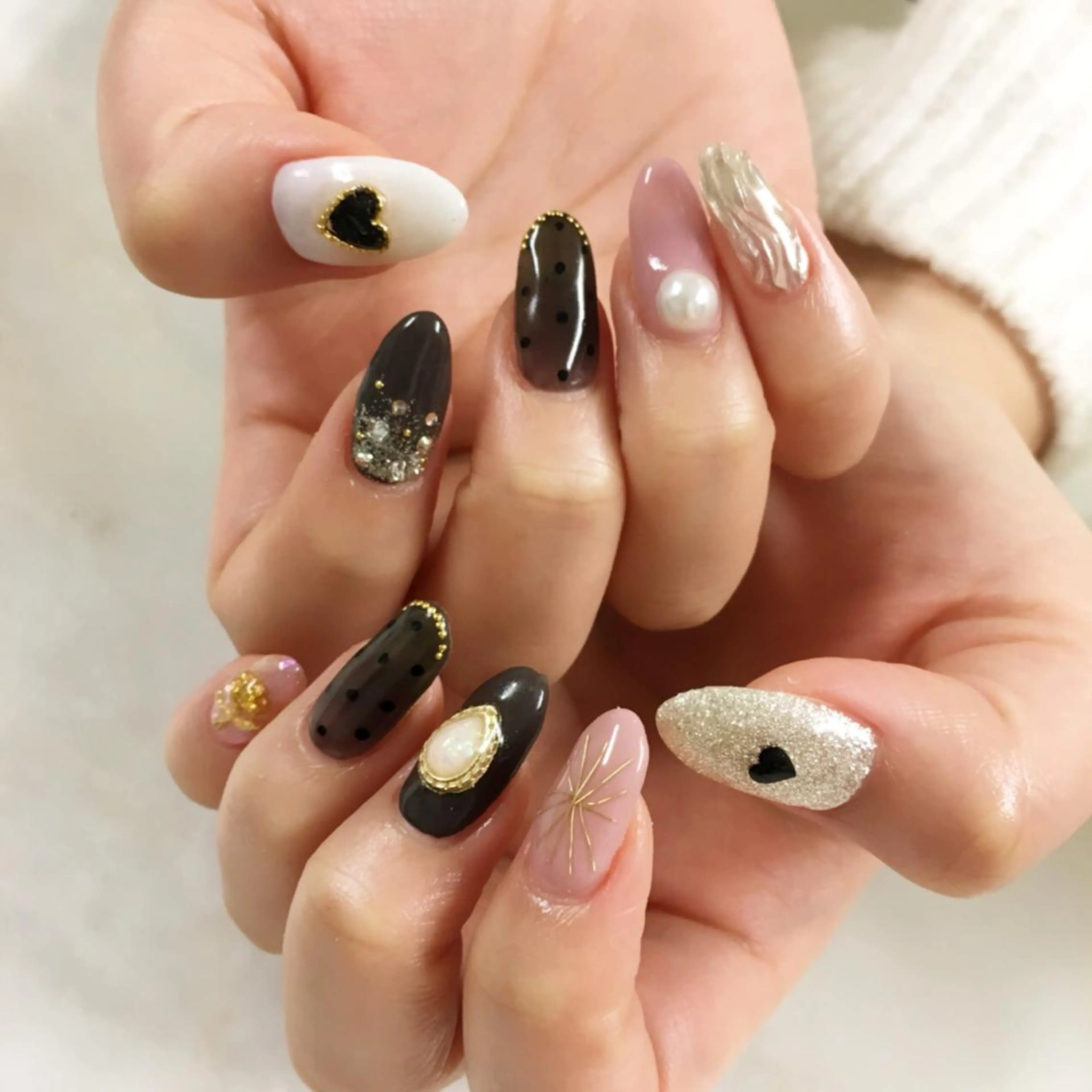 ネイル ジェルネイル SHINE NAILのネイルデザイン