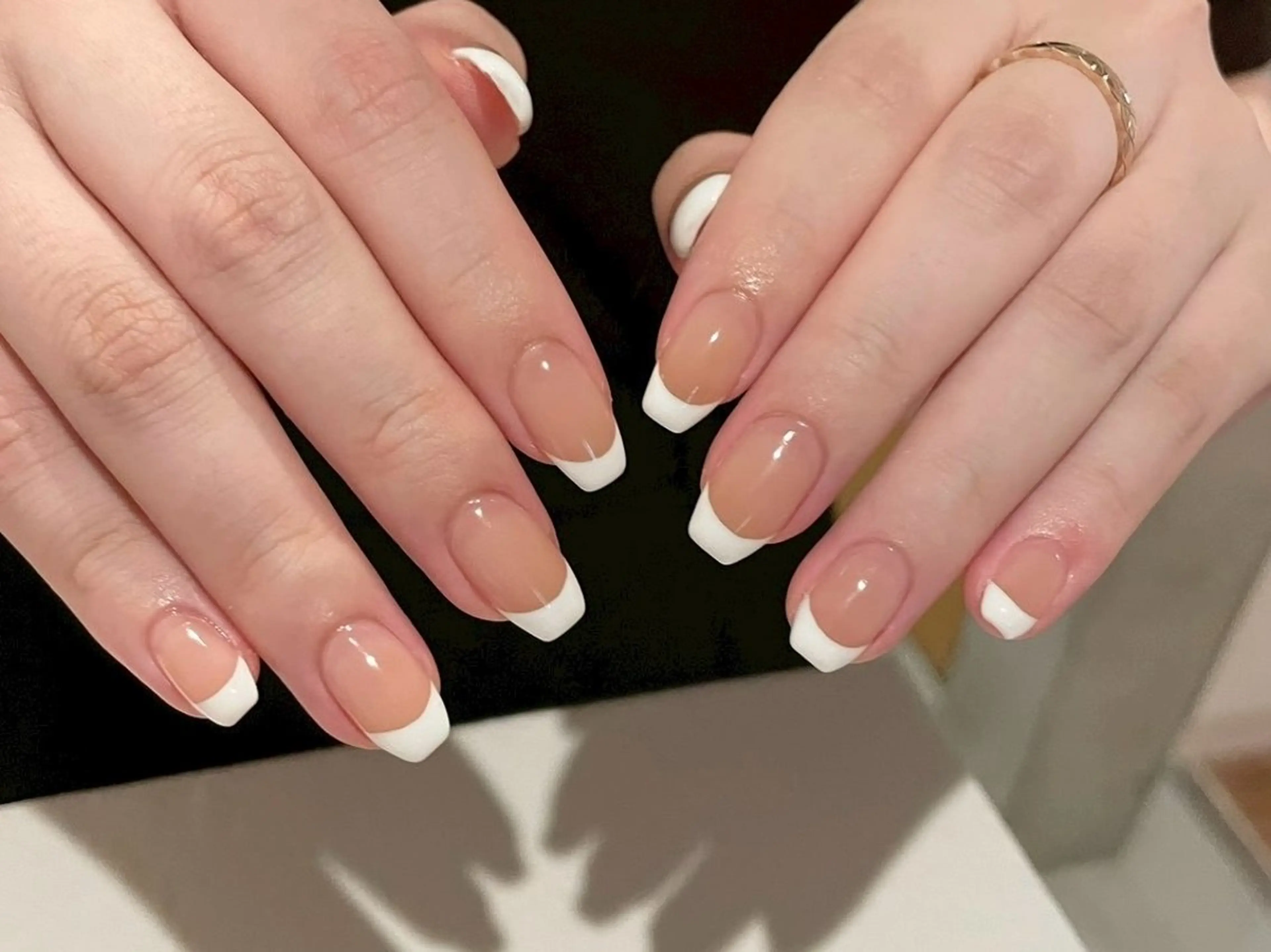 【Jr.ネイリスト💅練習モデル価格】フレンチネイル(オフ+1100円)の写真