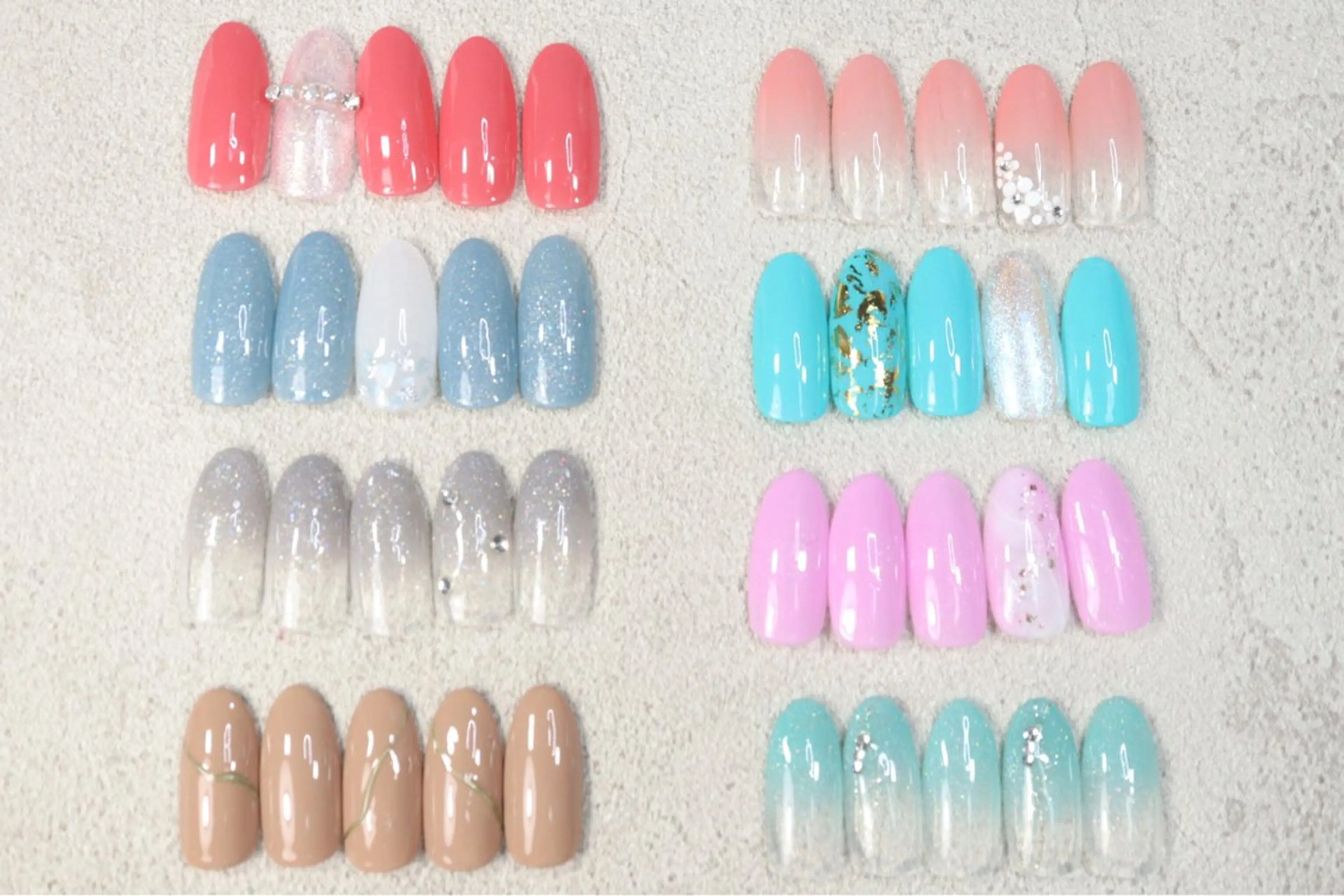 ネイル ジェルネイル 持ち込み パラジェル momikobo モミコウボウのネイルデザイン