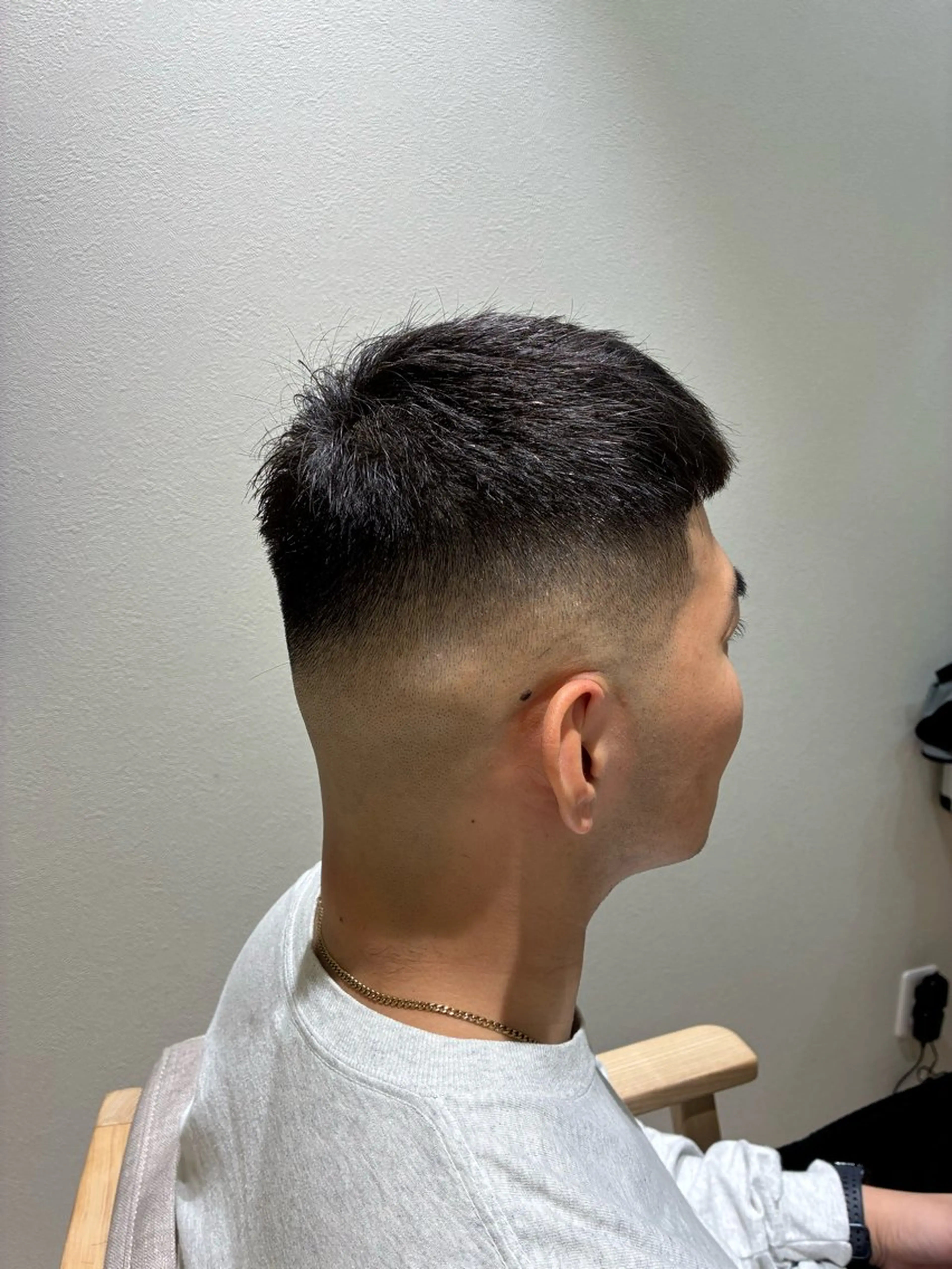 ショート barberspoint所属・💈フェードカット なす💈のヘアスタイル