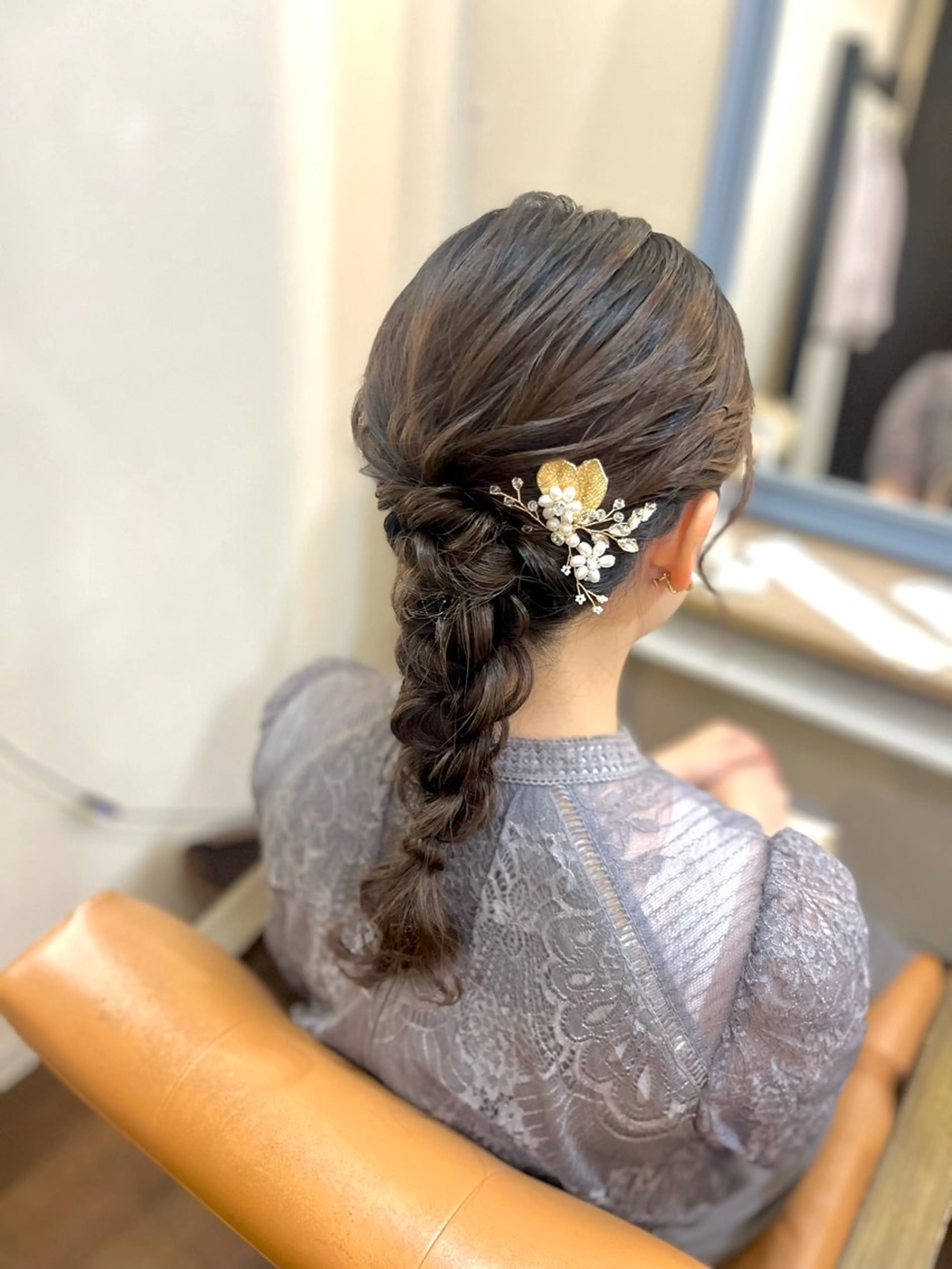 ヘアアレンジ 似合わせヘアメイク 💐オダギリチアキのヘアスタイル