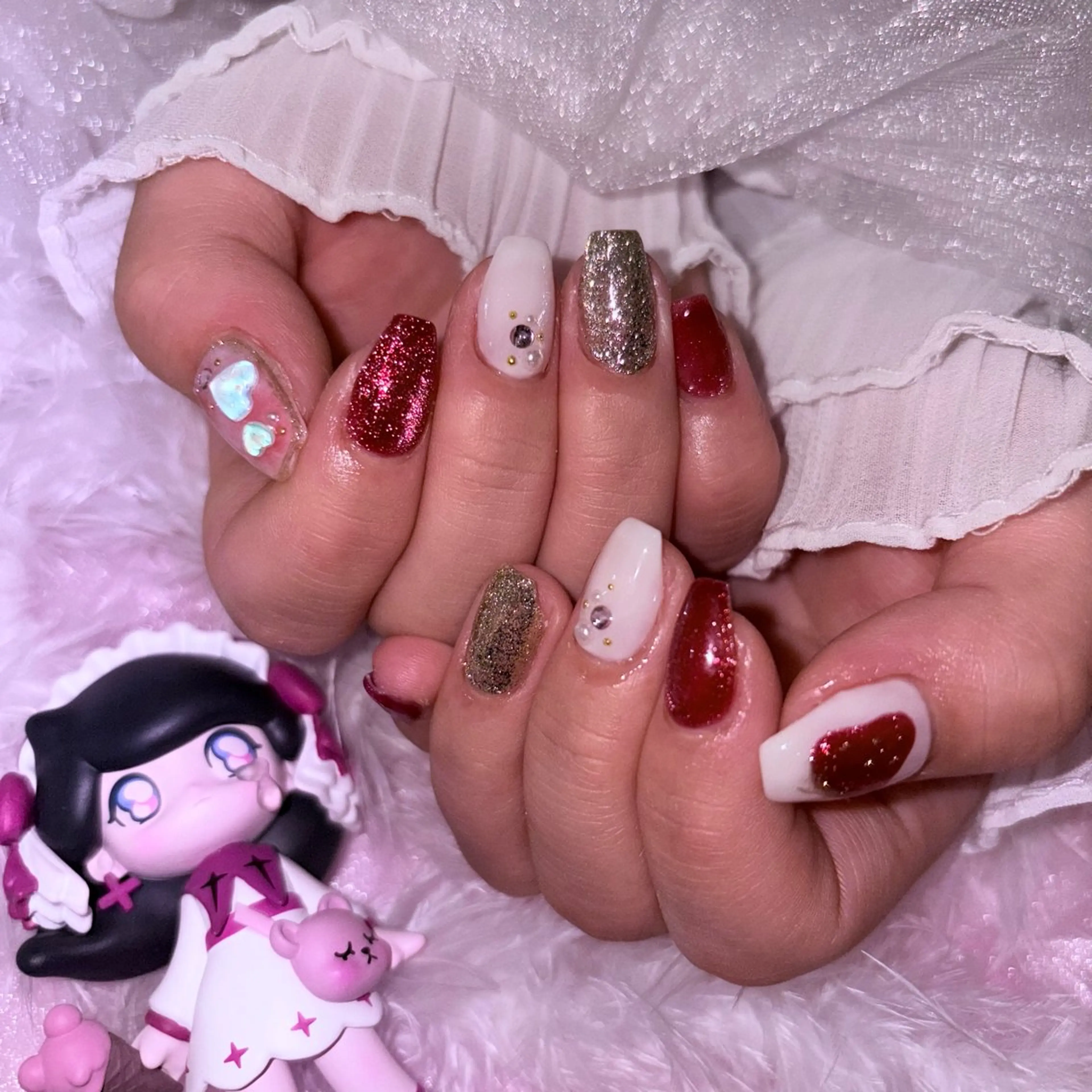 ネイル toyvenail 🖤enaのネイルデザイン