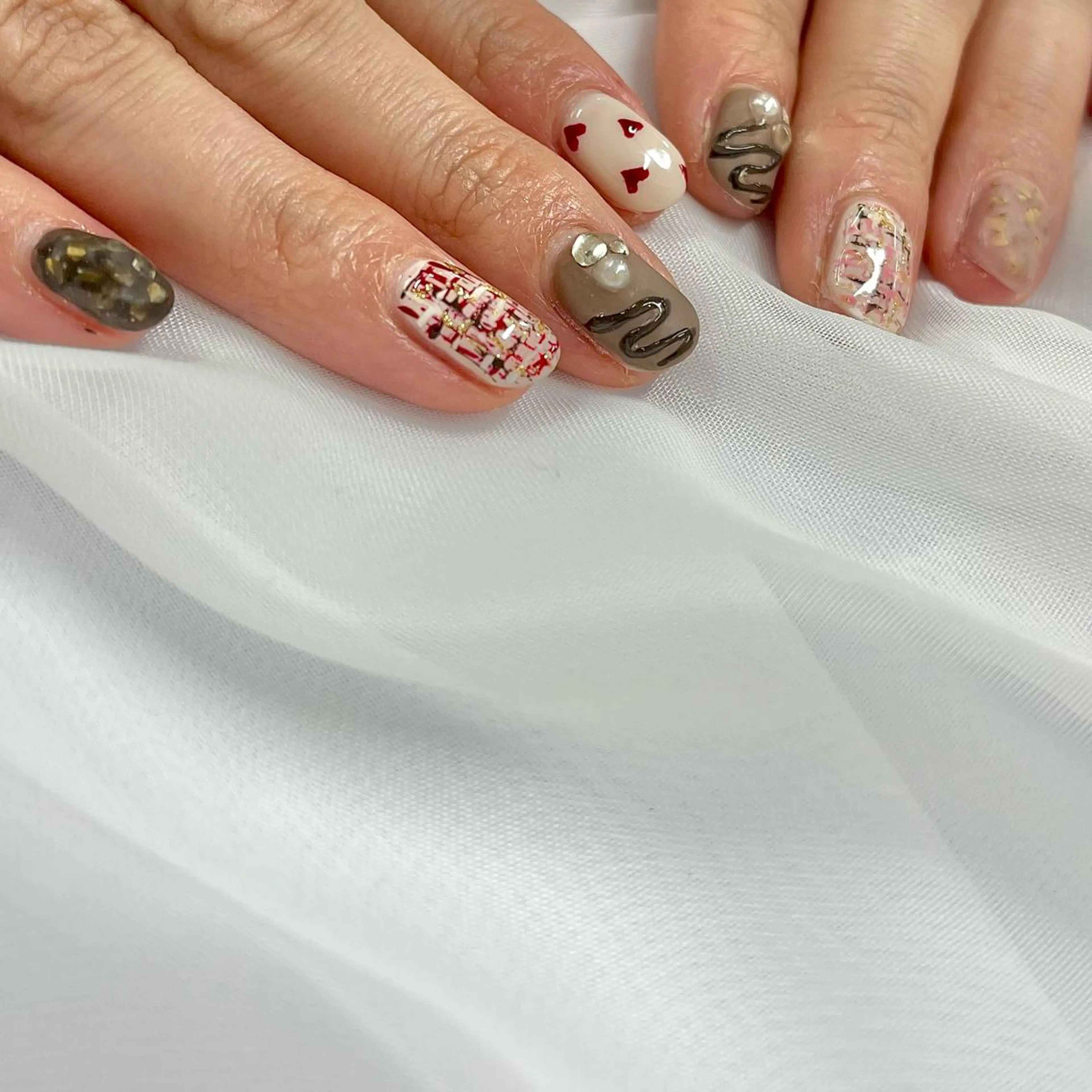 ネイル ハンドネイル フットネイル Nailsalon Fave/Rinaのネイルデザイン