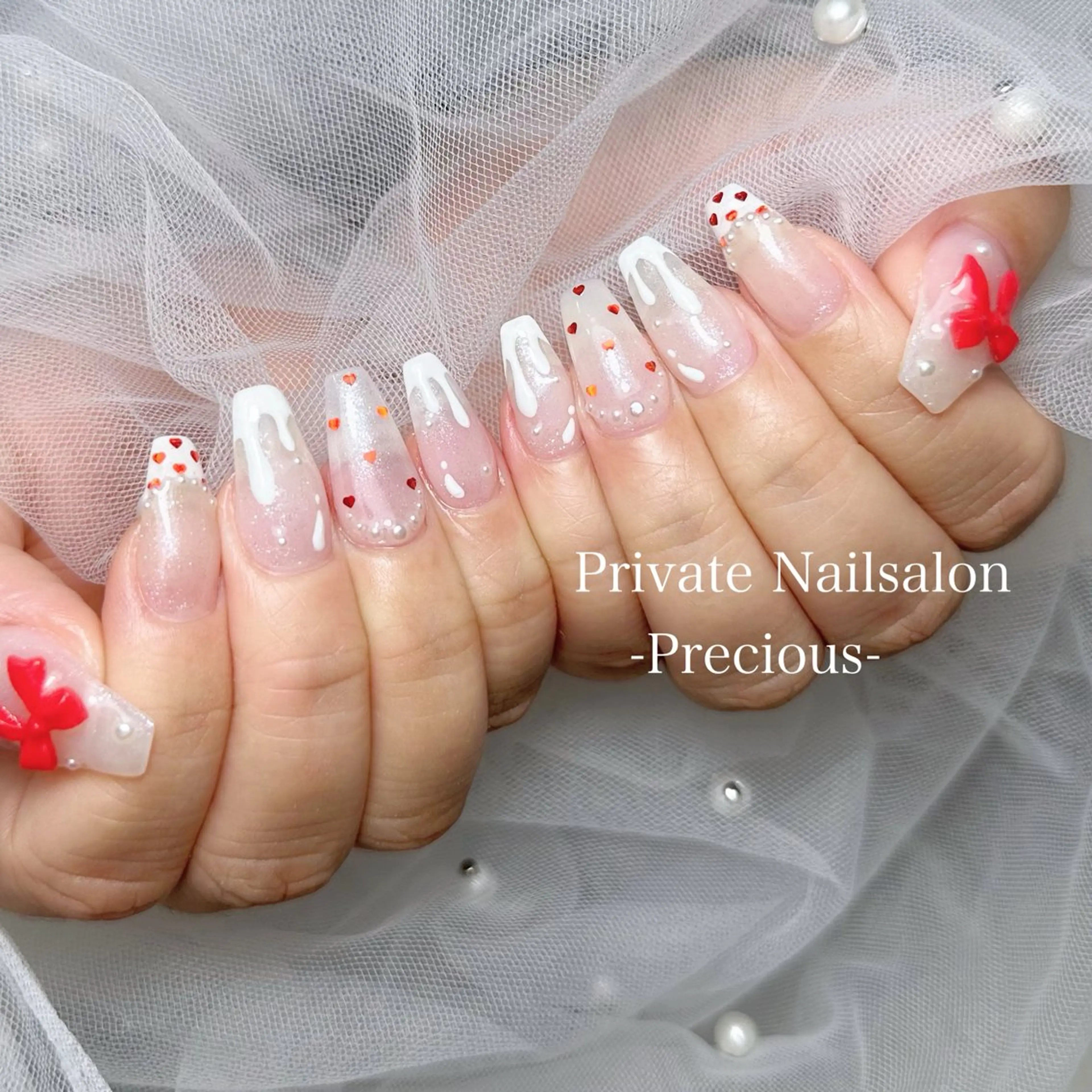 ネイル ハンドネイル Precious *･゜のネイルデザイン