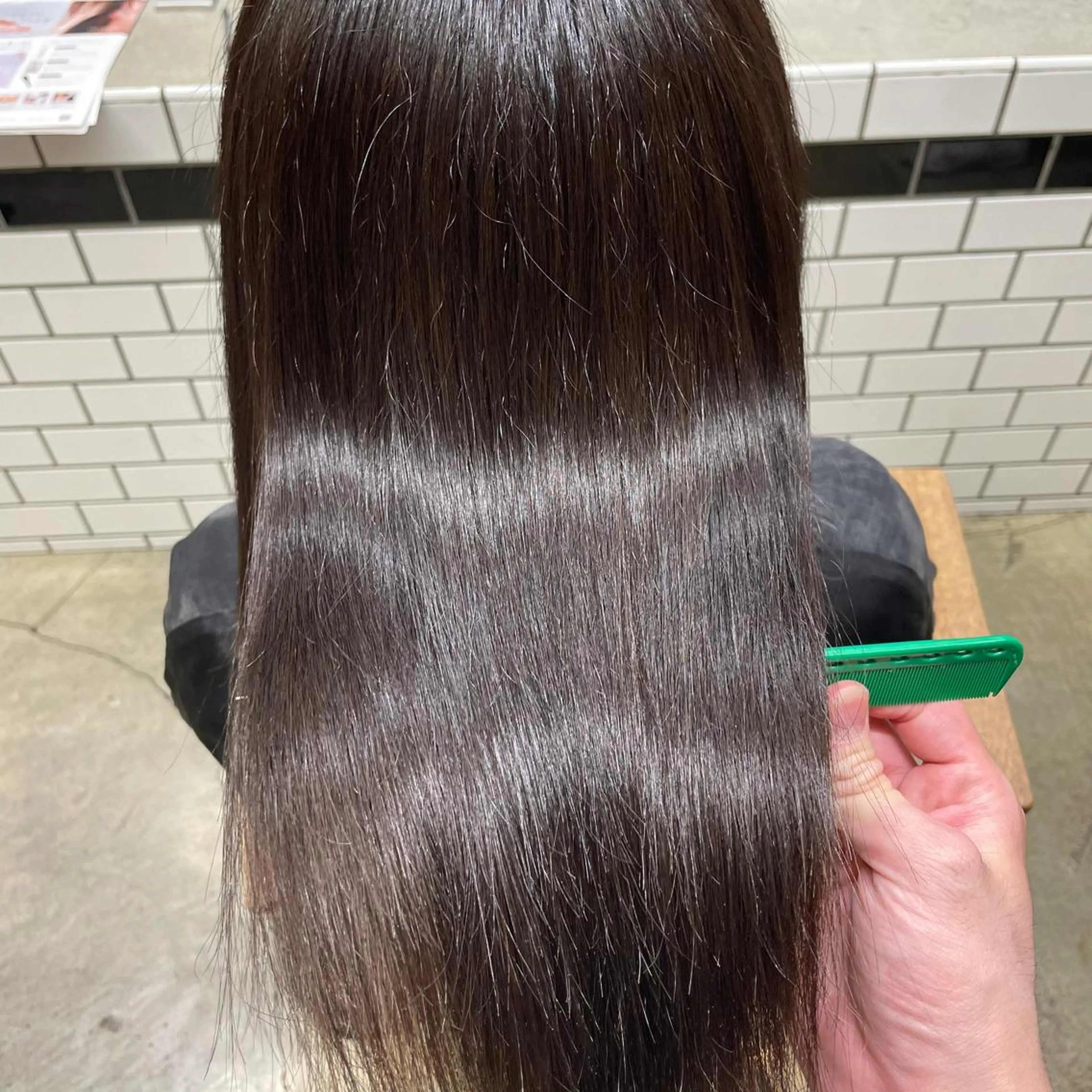 ロング カラー 🌈本物の髪質改善 森田涼平のヘアスタイル