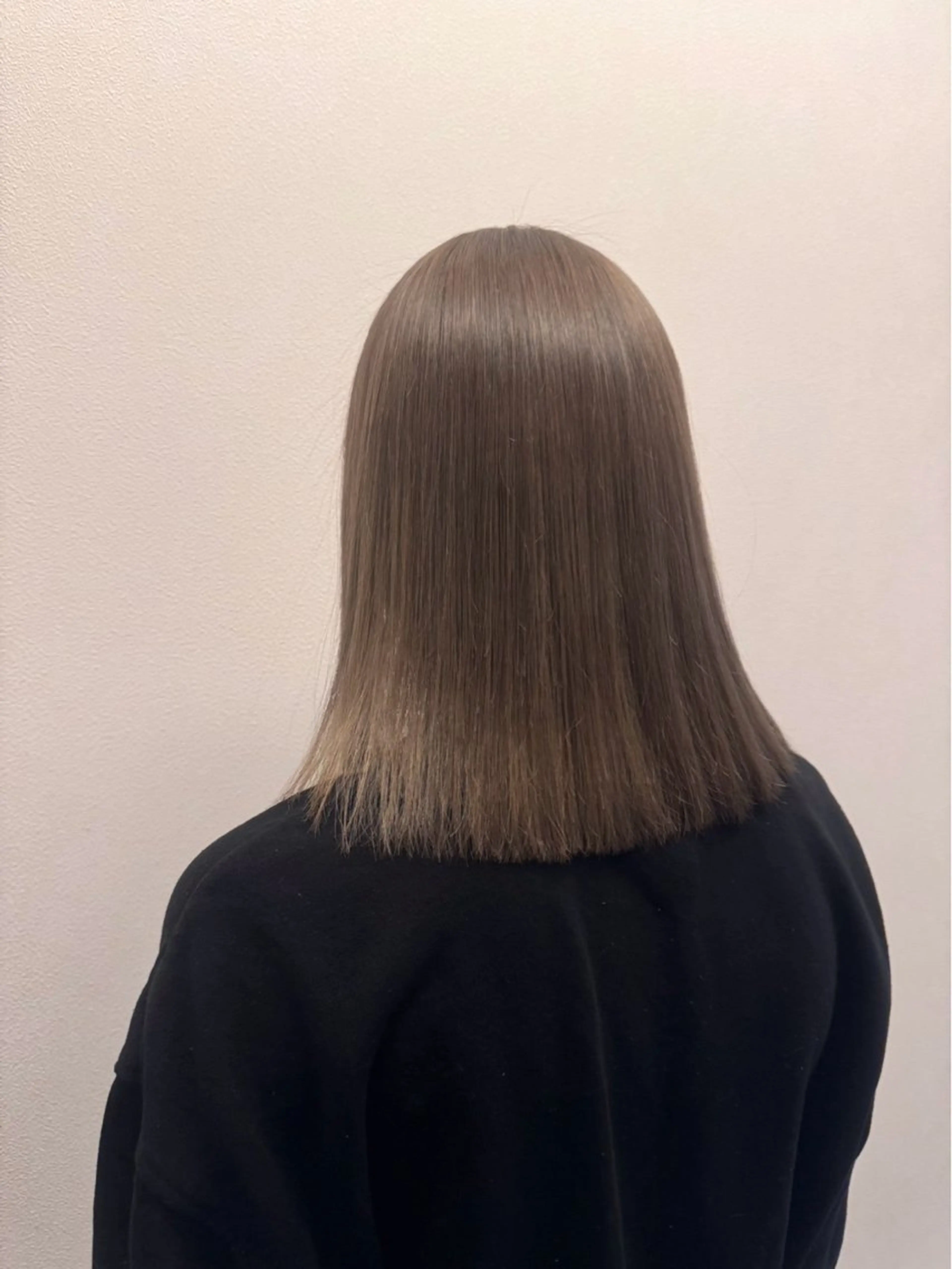 ミディアム カラー ヘアカラー トップスタイル所属・渡邊晴日/ ヘアカラー/髪質改善のヘアスタイル