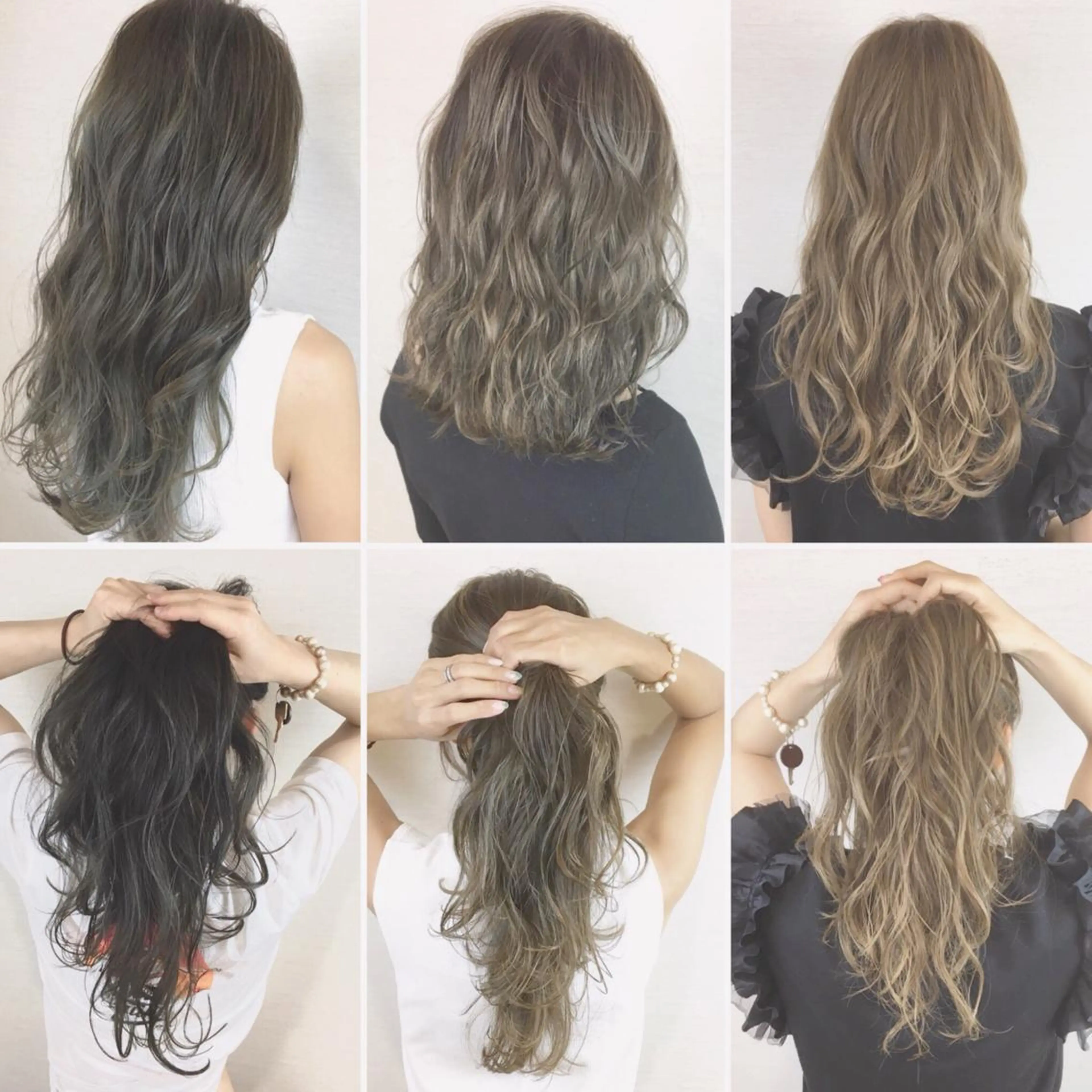 ロング ブリーチなしダブル/ レイヤーカット 小棹のヘアスタイル