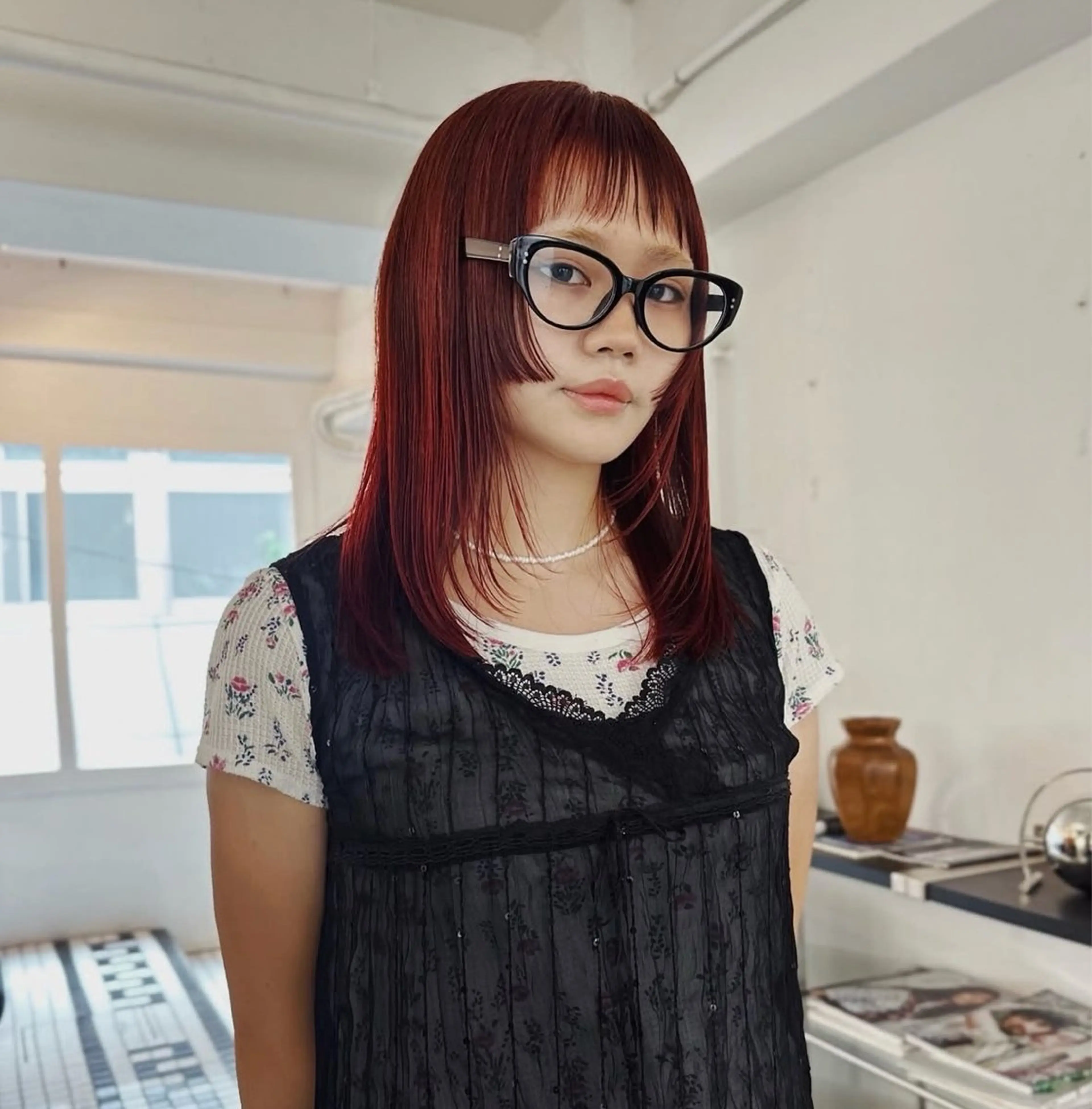 🪸艶ハイトーン🪸　〈Wカラー+トリートメント〉の写真