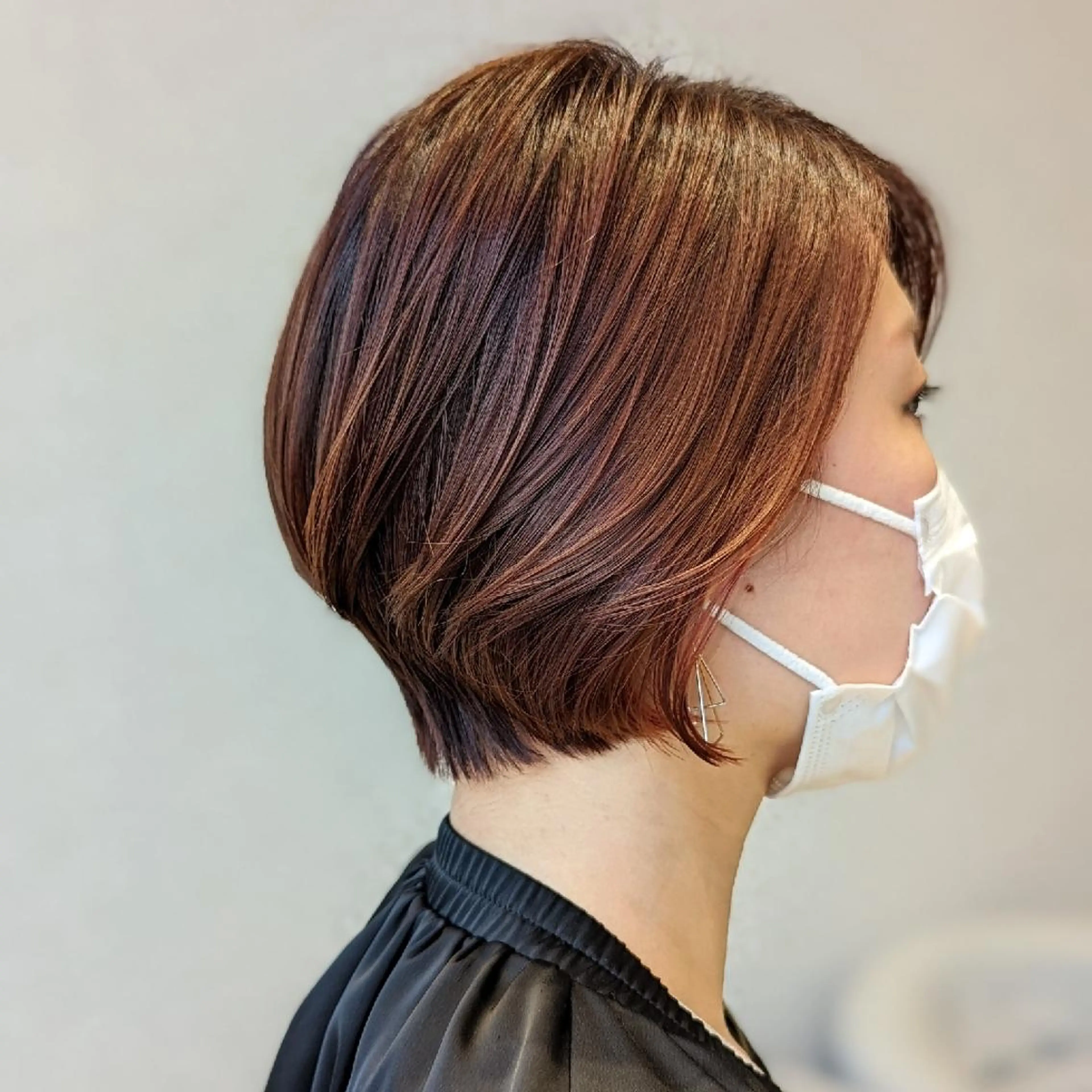 ショート カラー ショートボブ ボブ 似合わせカット ショートヘア カット ヘアカラー トリートメント ヘアセット 知念 香トータル ビューティー🌷のヘアスタイル