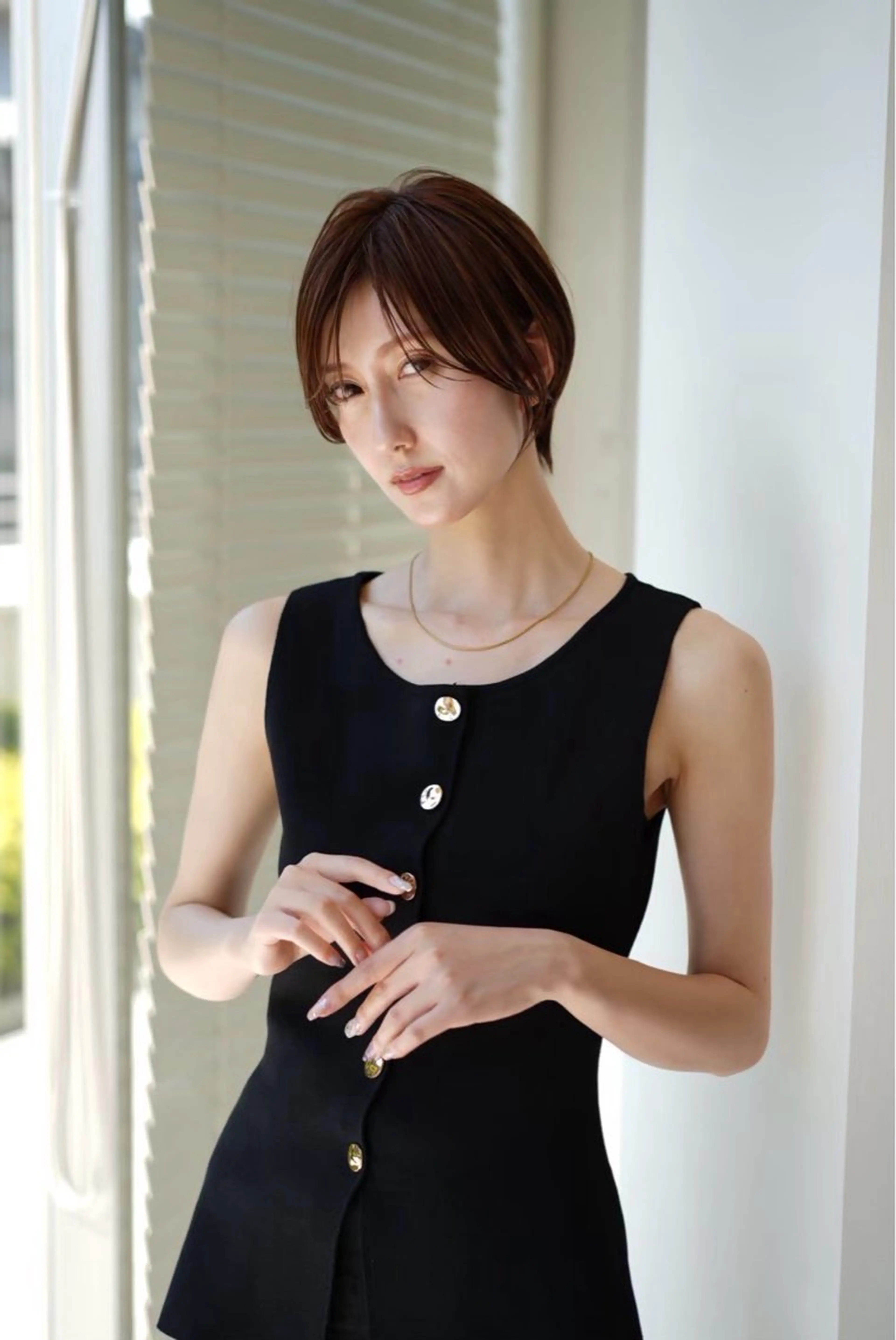 ショート カラー 加賀 千聖 /soigneのヘアスタイル