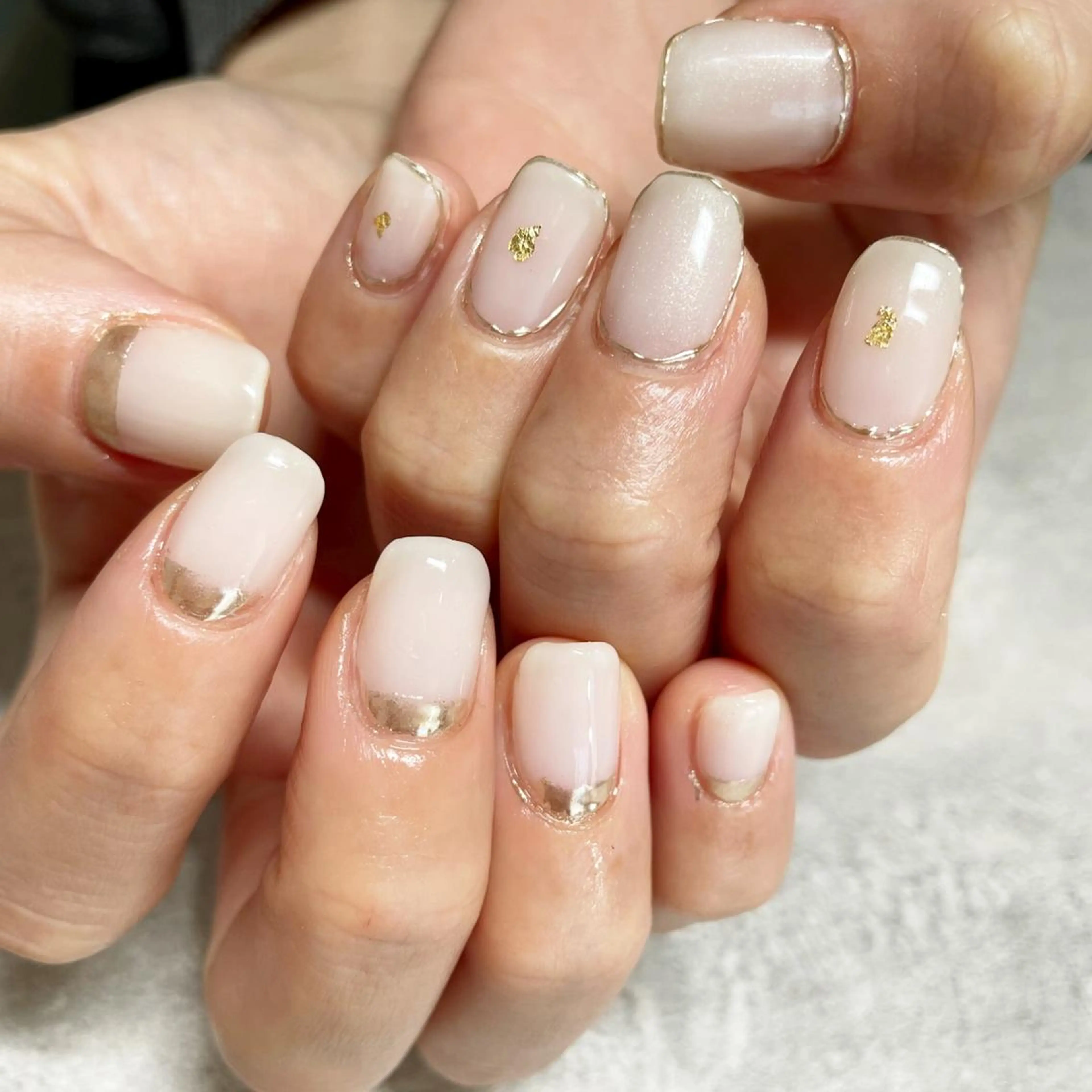 ネイル ミラーネイル ハンドネイル ilo所属・舟橋 恭子のネイルデザイン