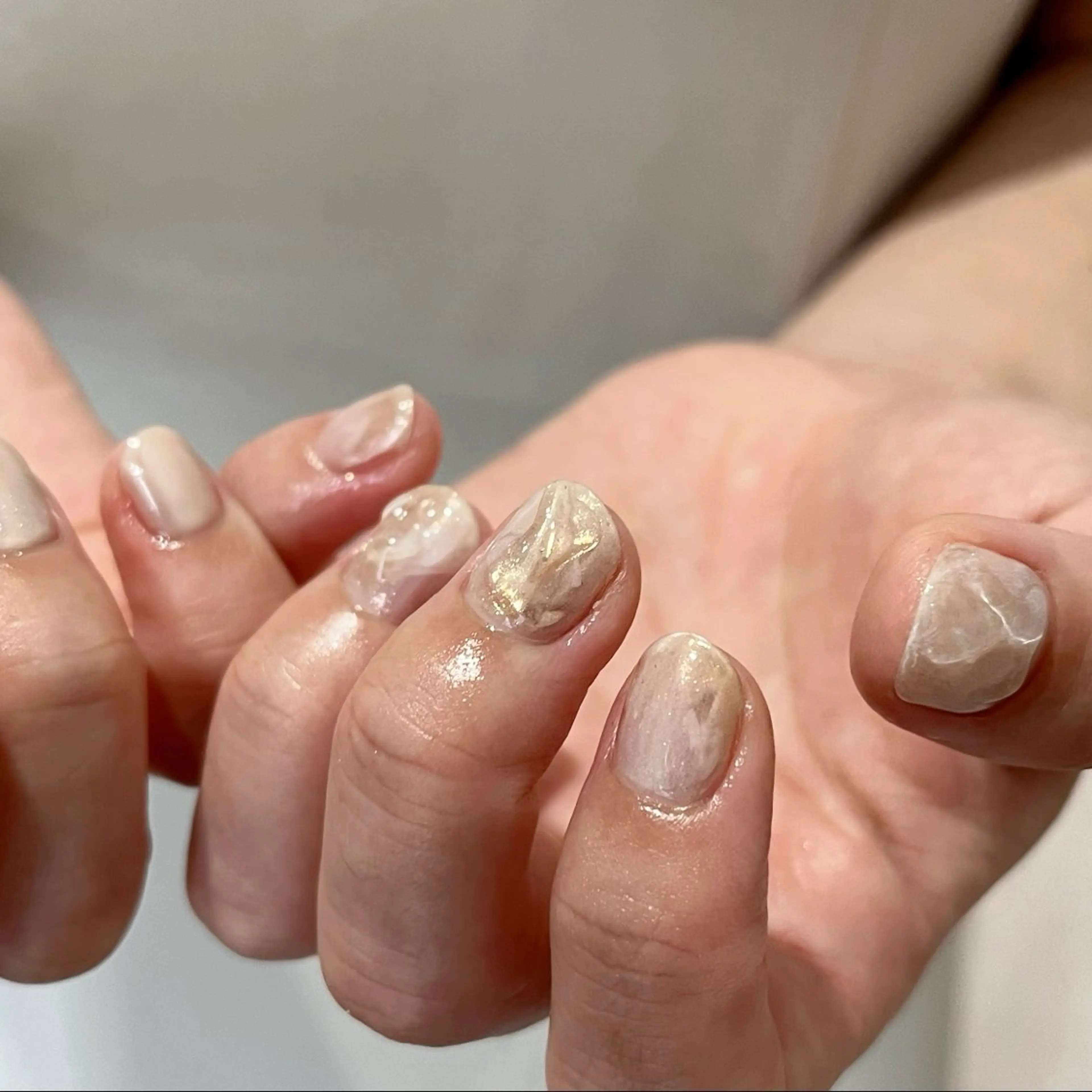 ネイル paragel /a k i n aのネイルデザイン