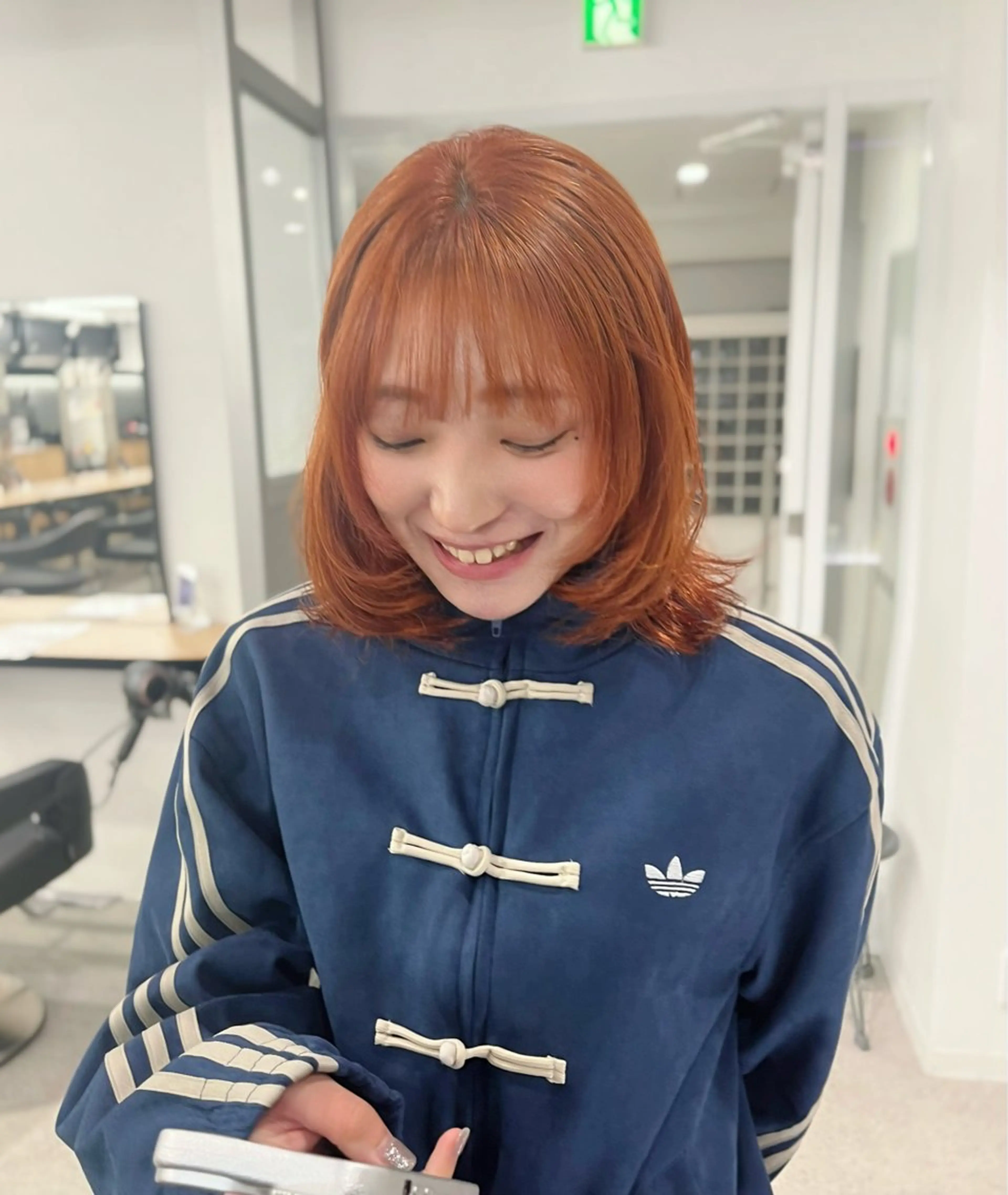 ミディアム モテヘア/グレージュ /ボブ/前原汐🎐のヘアスタイル