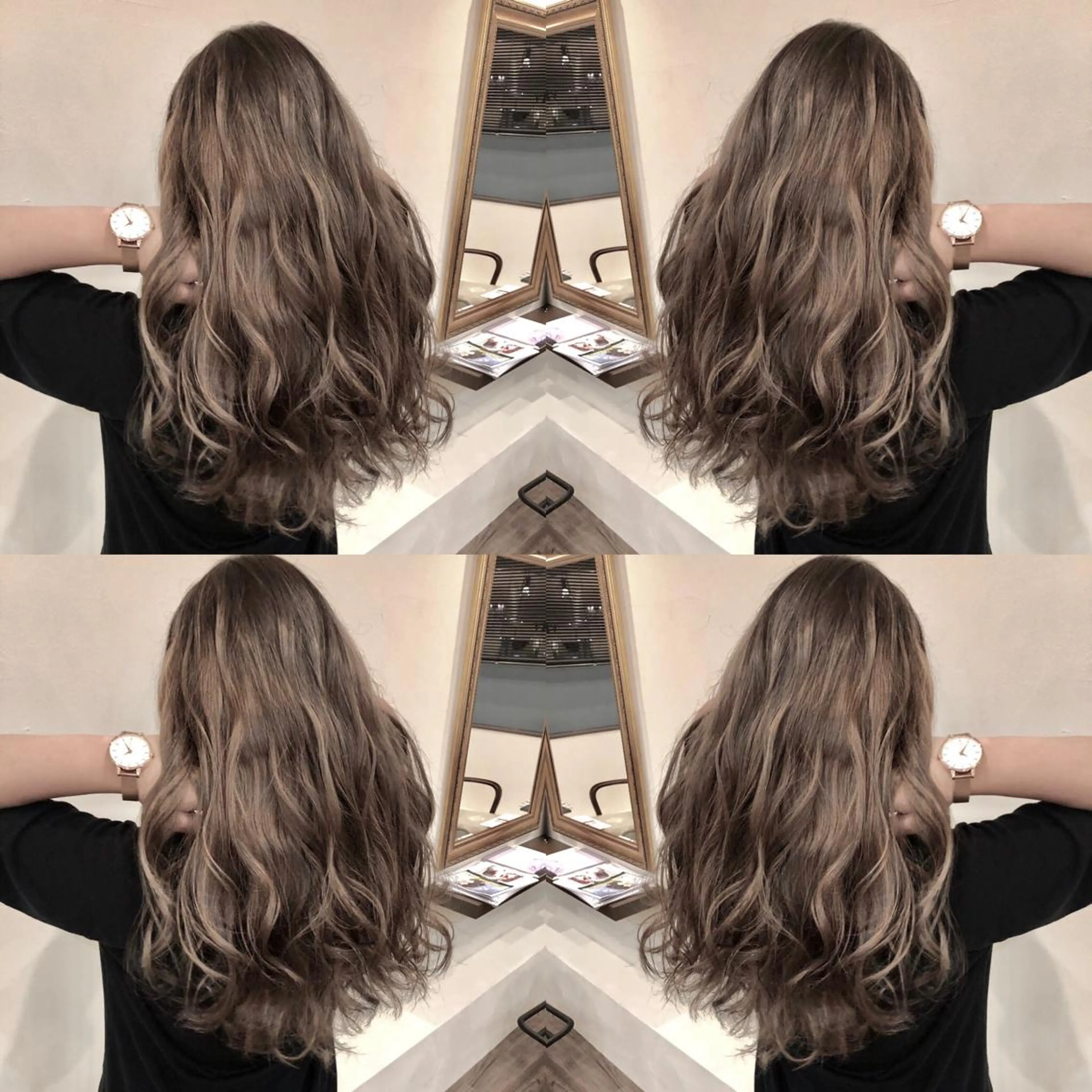 ロング カラー ヘアカラー Hair make VERDA所属・宮下 耕平のヘアスタイル