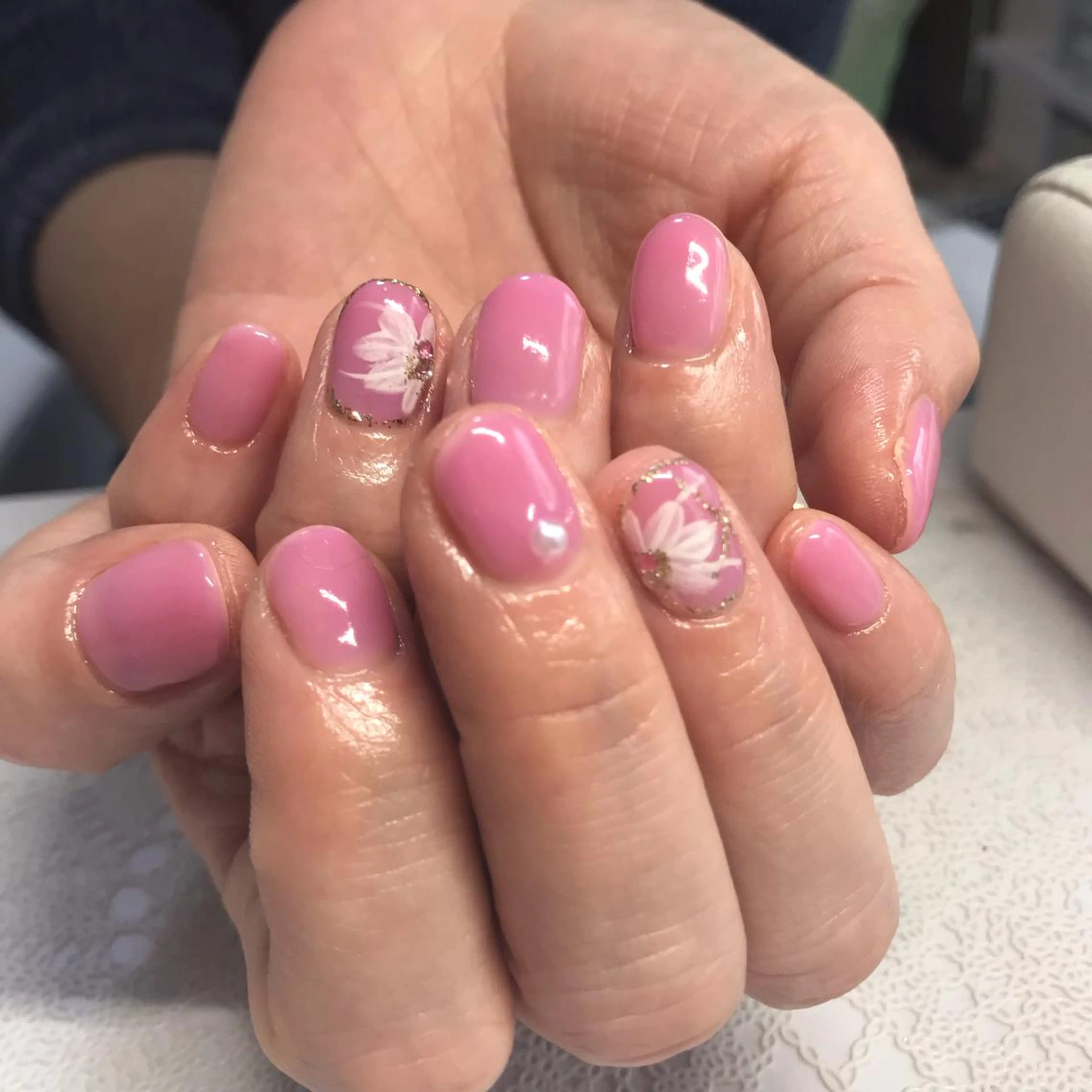 ネイル ハンドネイル フットネイル 菊地 里沙のネイルデザイン