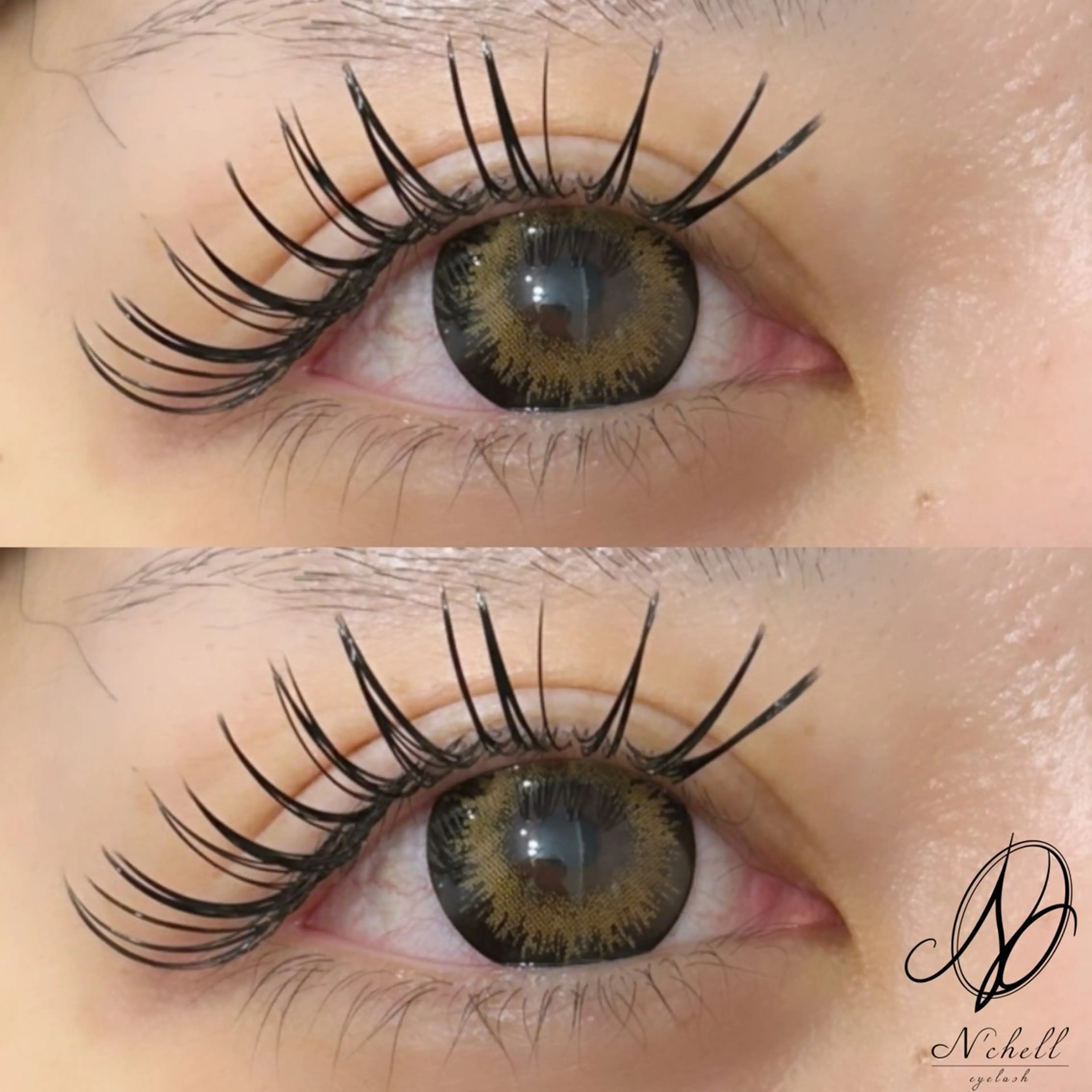 マツエク・マツパ マツエク 大阪梅田 ナシェル Kako🦋のマツエク・マツパデザイン