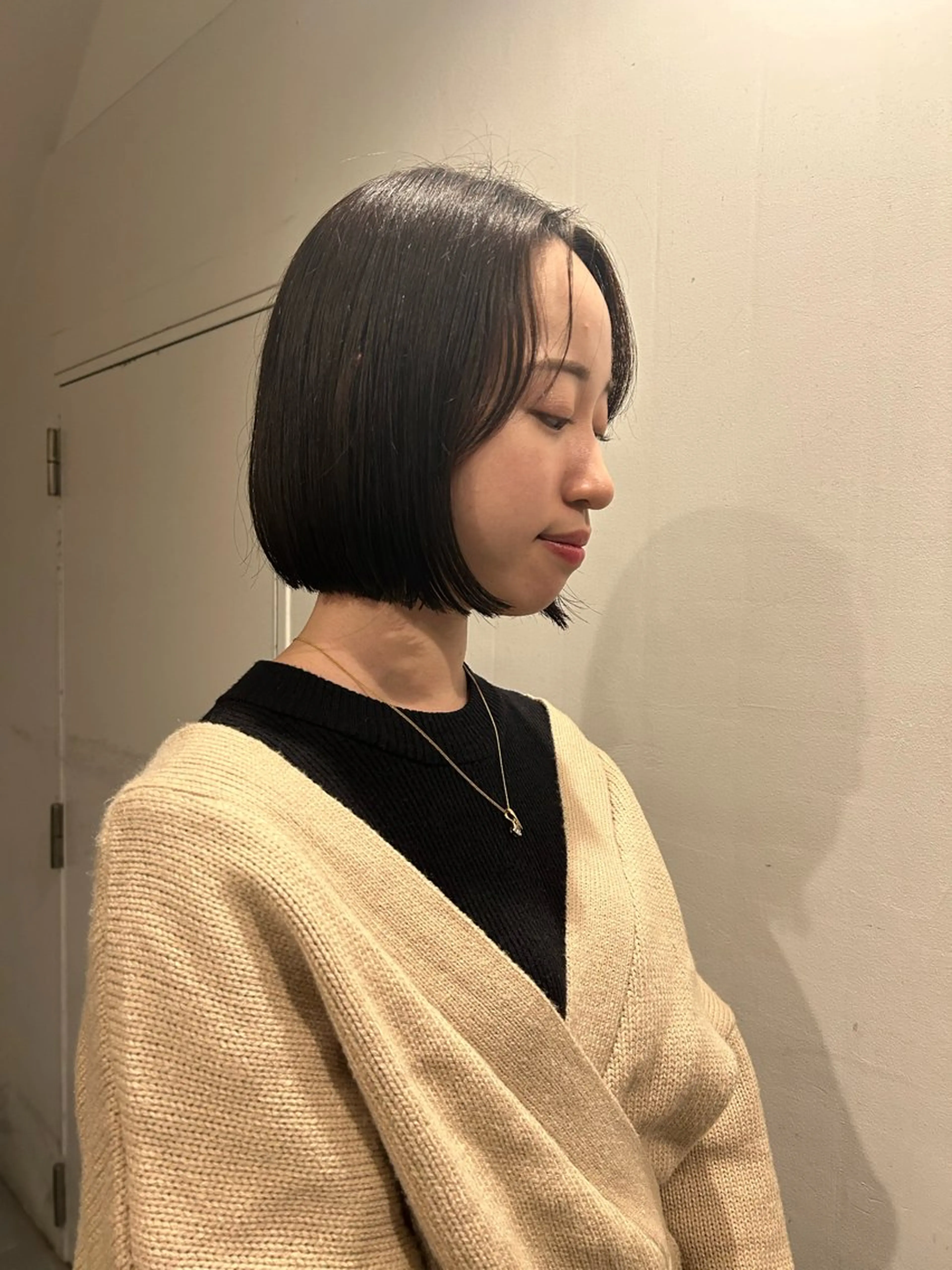 ショート パーマ カット パーマ hen所属・心斎橋/レイヤー/ ブリーチ/モエのヘアスタイル