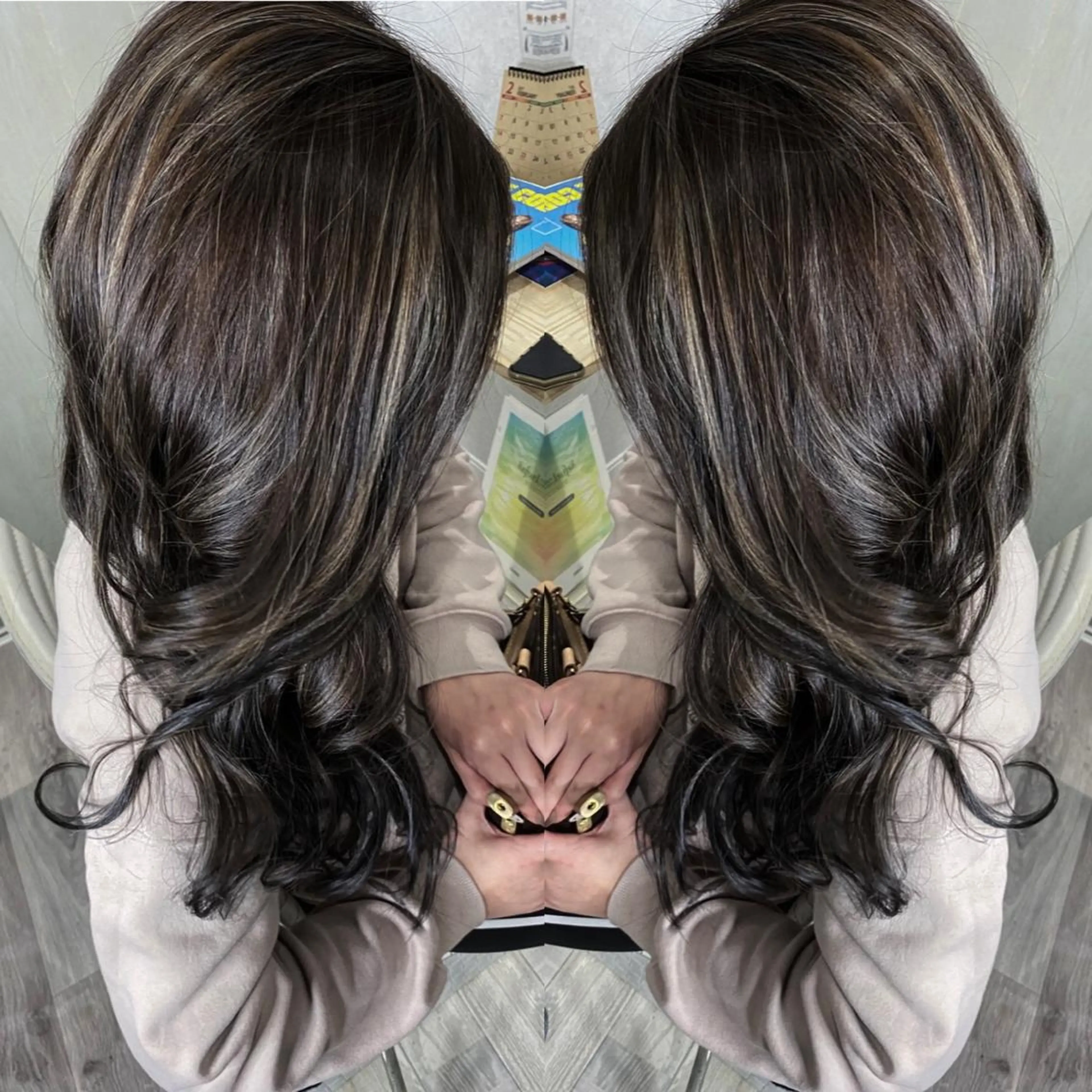 ロング ヘアカラー Designer EGGのマツエク・マツパデザイン