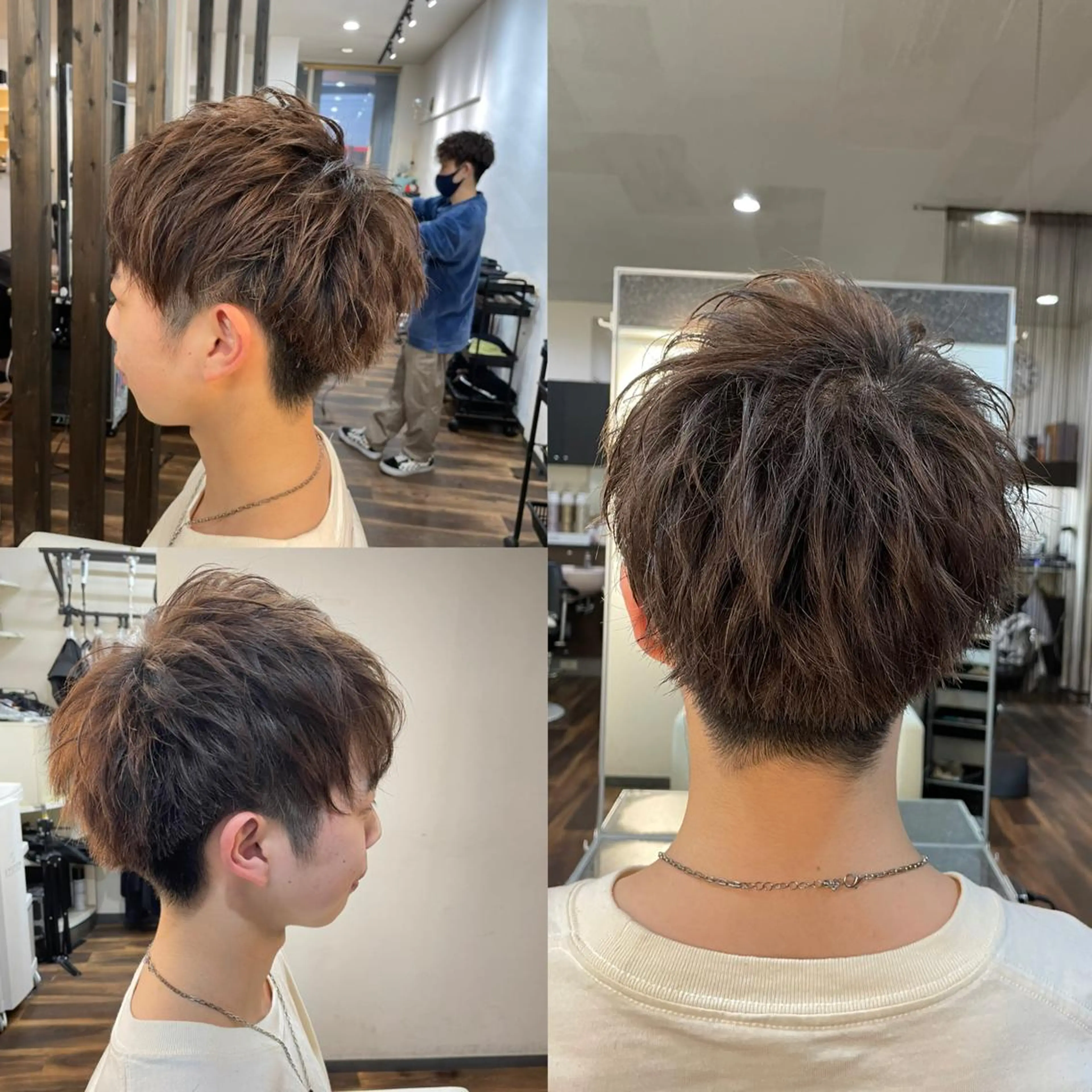 メンズ ツーブロック Leggu所属・木田 智大のヘアスタイル