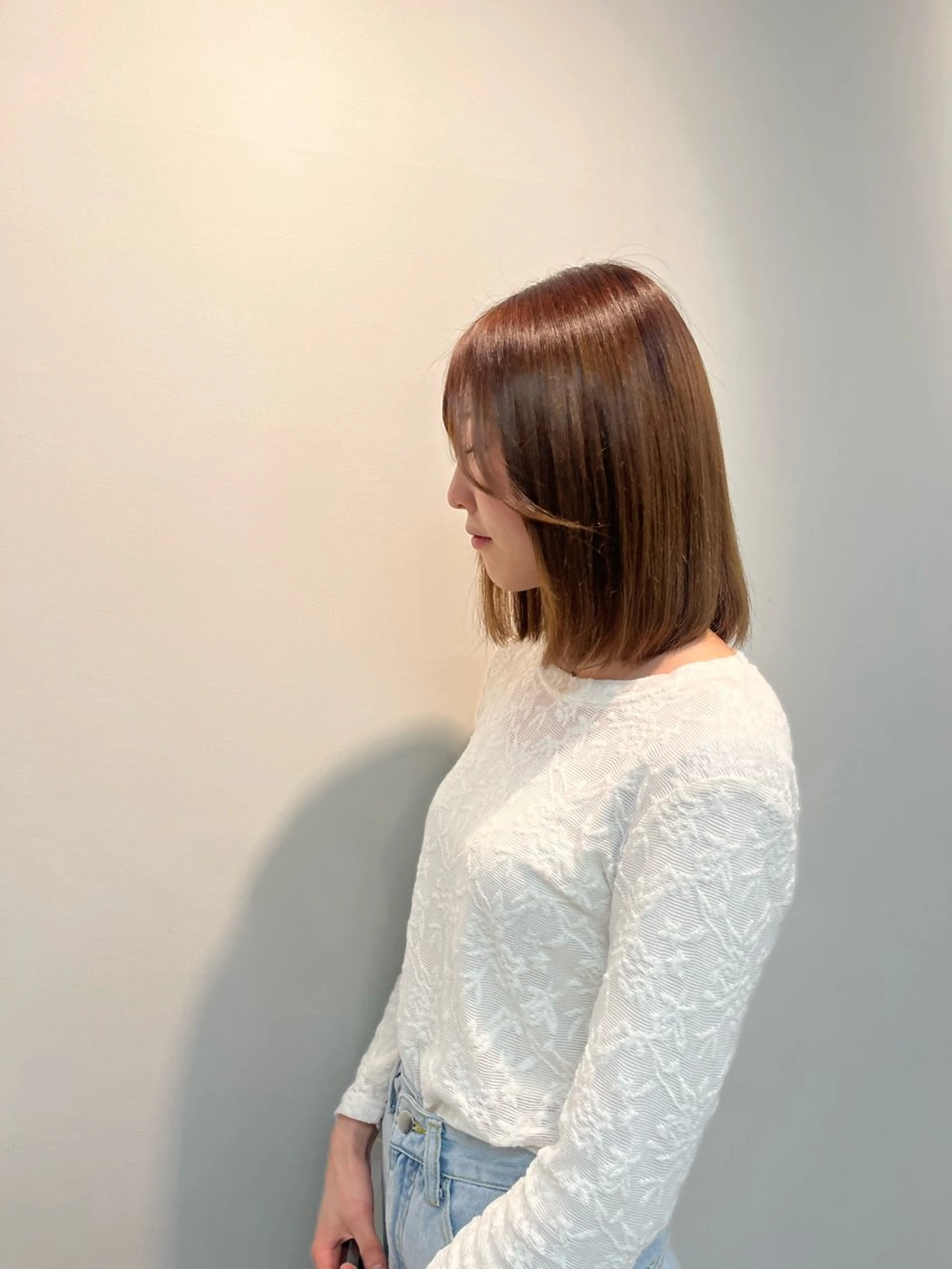 ミディアム zina karin୨୧˙˳⋆のヘアスタイル