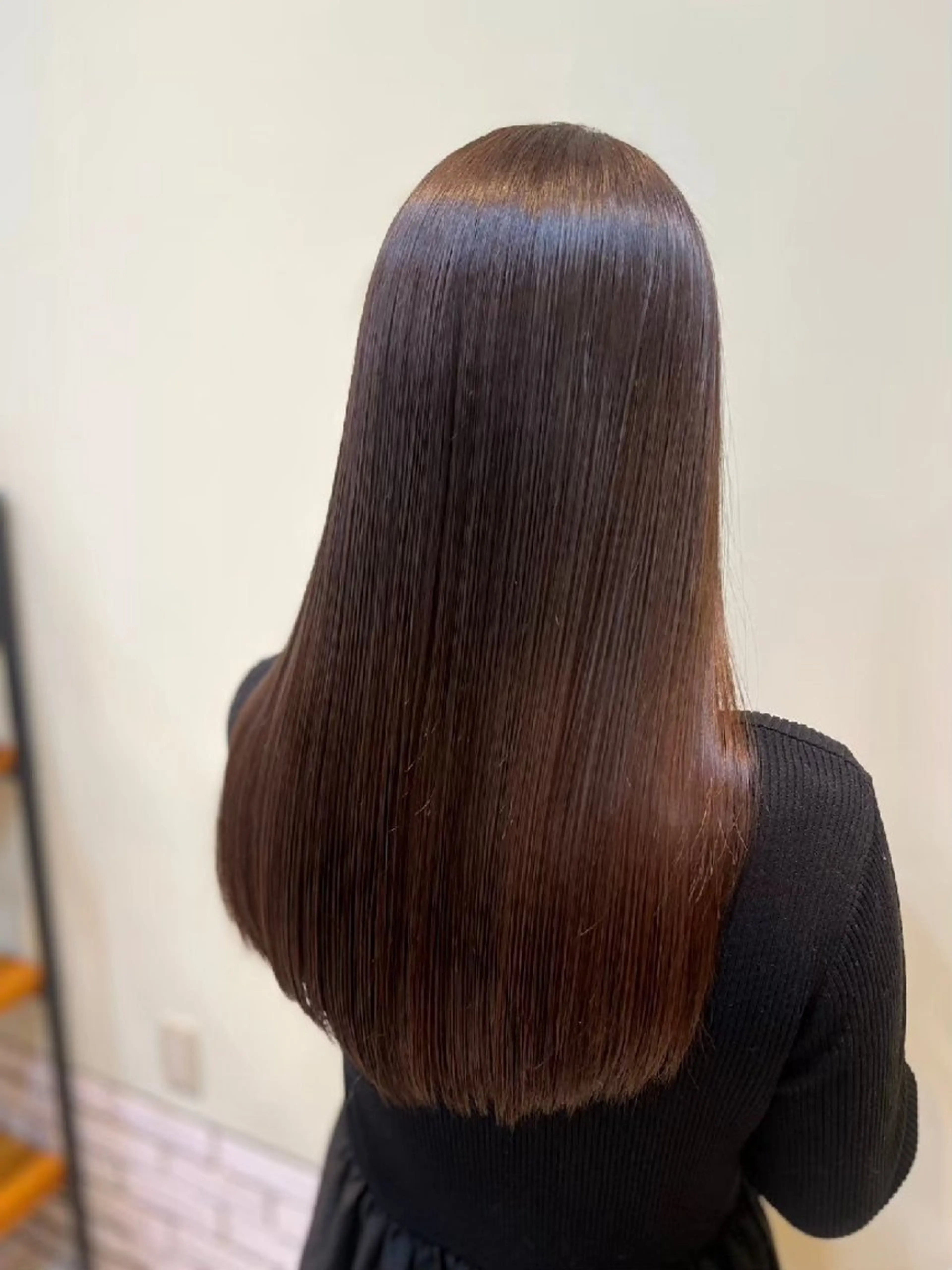 ロング カラー 髪質改善トリートメントループス大倉山店所属・けい もえこのヘアスタイル