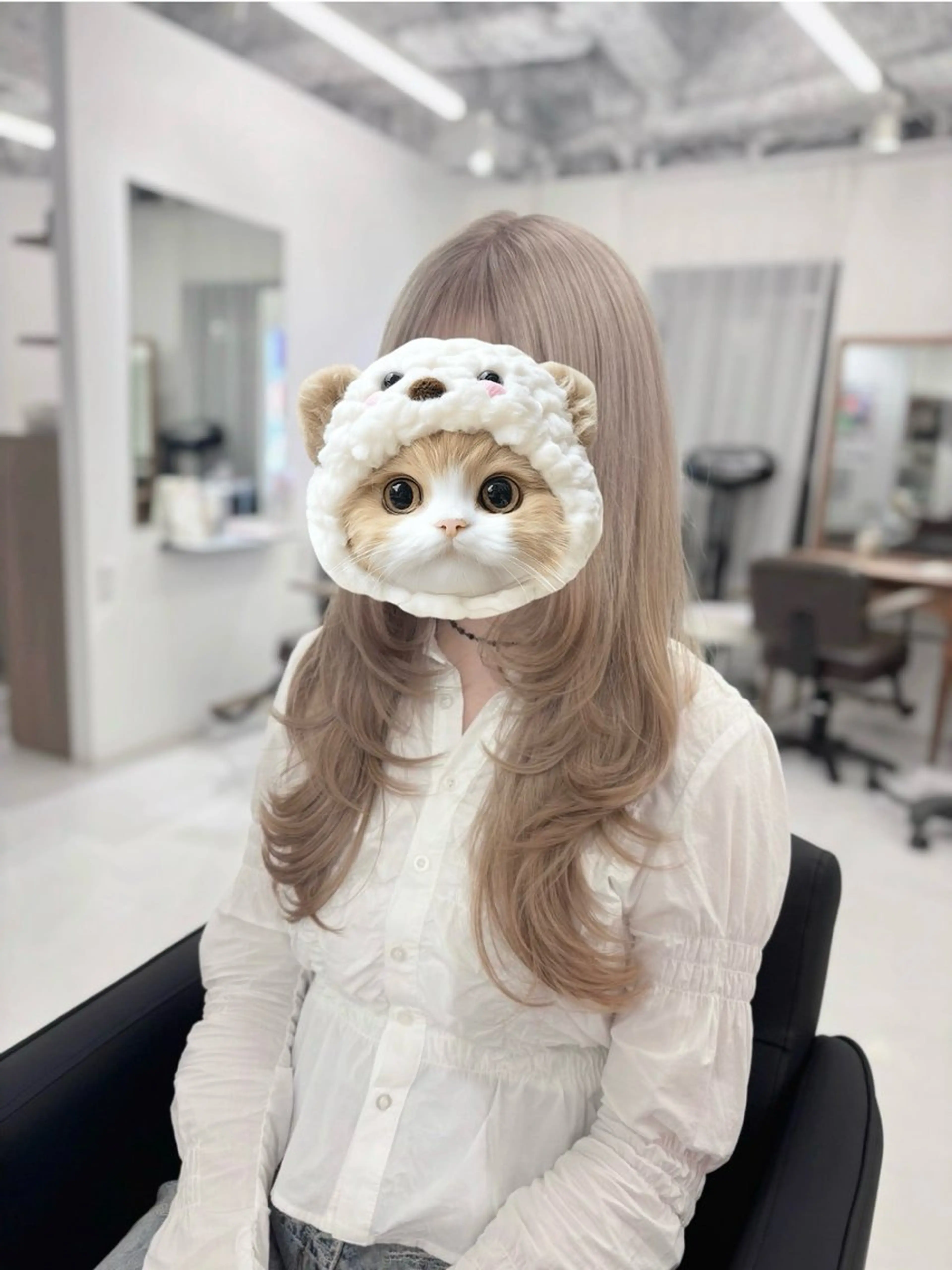 カラー happiness所属・🍒ピンクベージュ /ベージュ🍒なつきのヘアスタイル