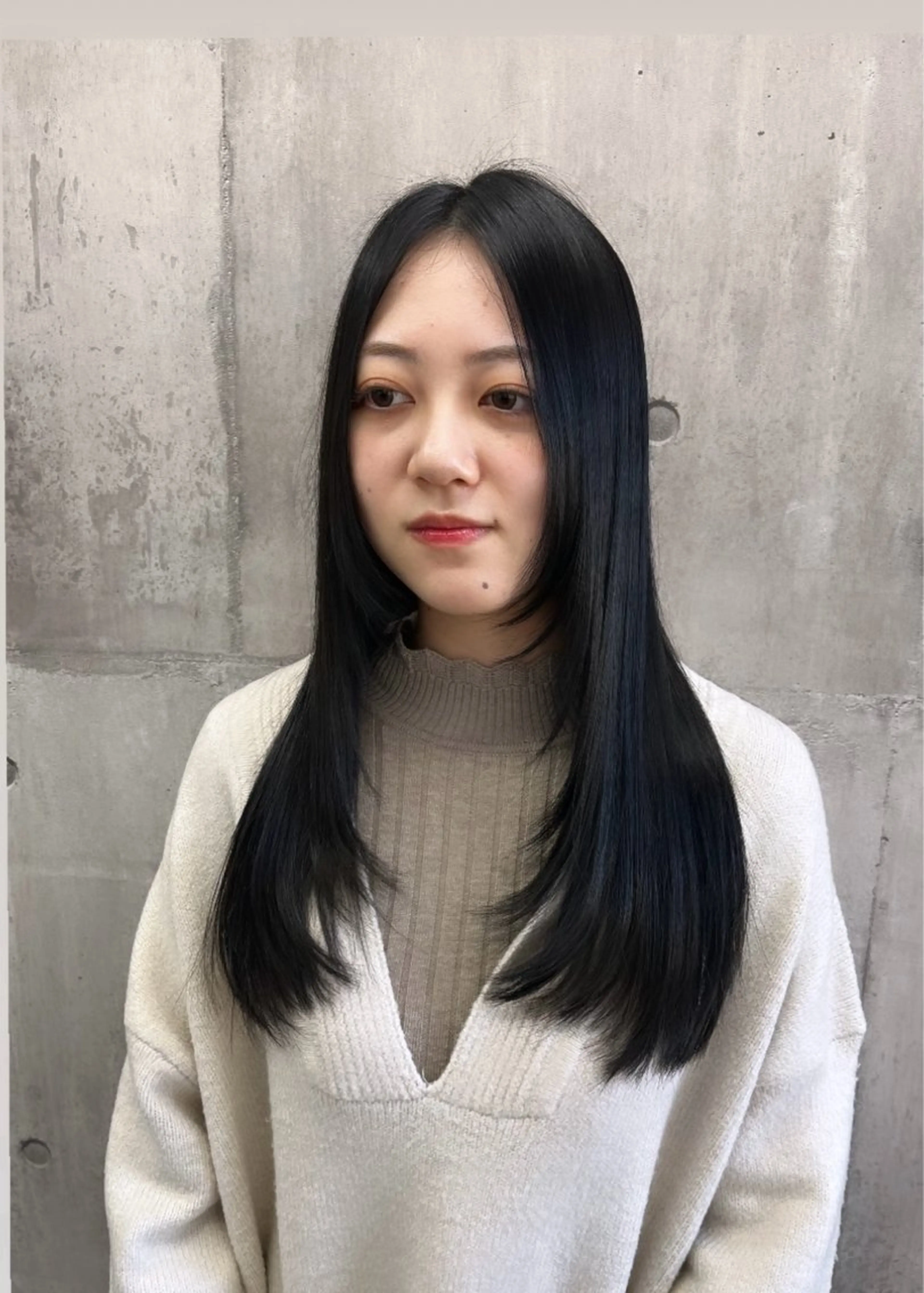 【前髪縮毛＋カット＋髪質改善トリートメント】の写真