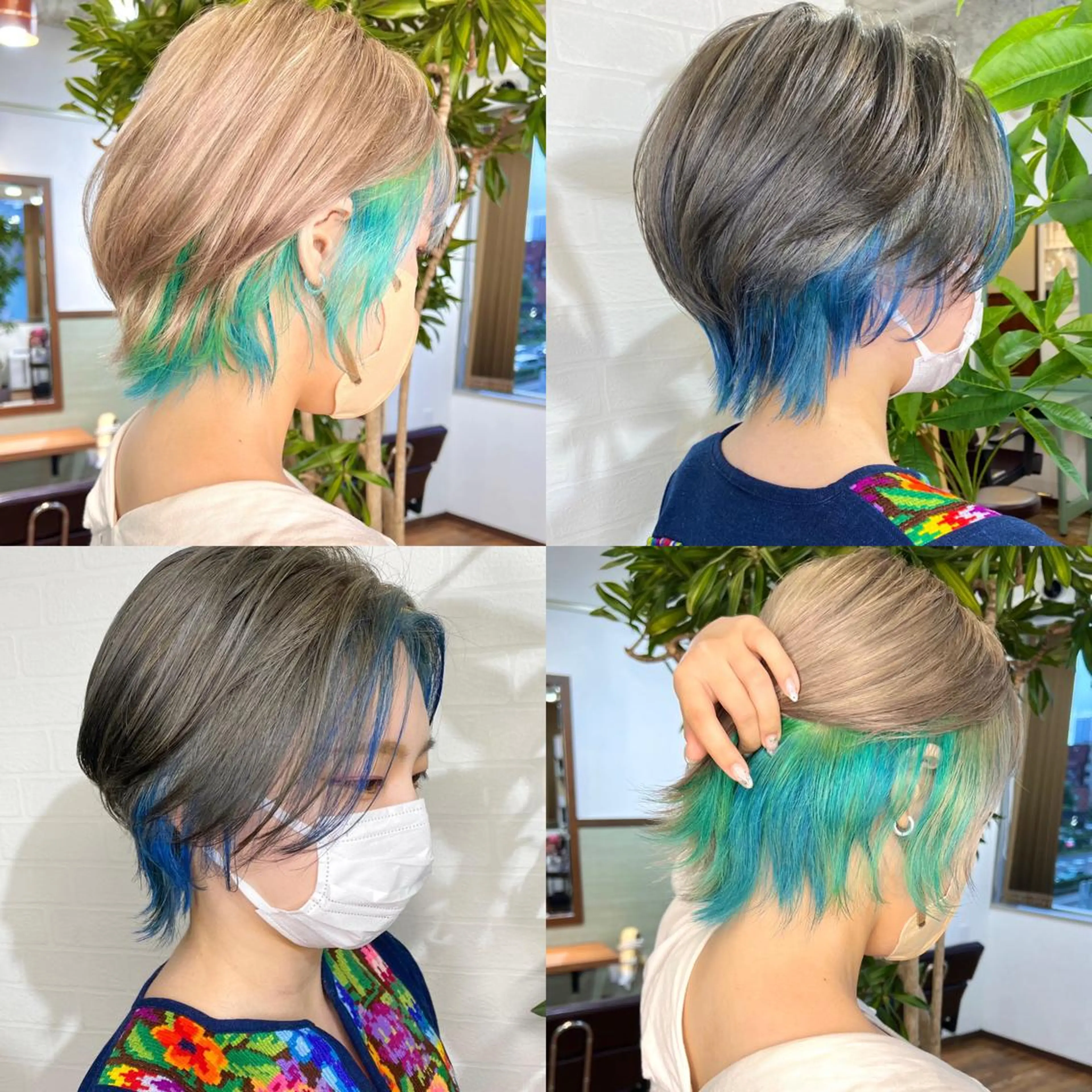 ショート カラー Re:ta Hair 飯田淳平のヘアスタイル