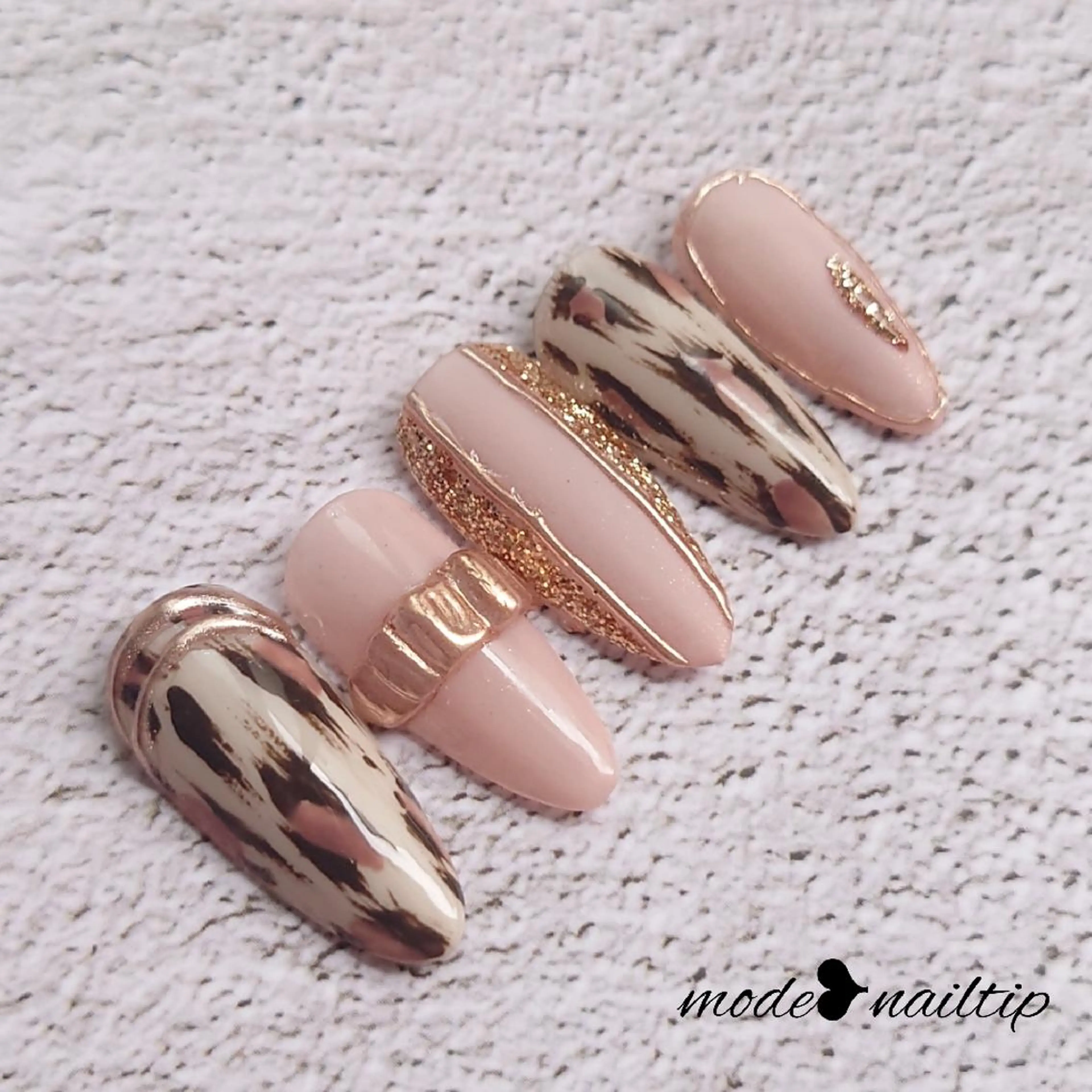 ネイル アニマル柄 滋賀県草津市ネイル mode_nailsのネイルデザイン