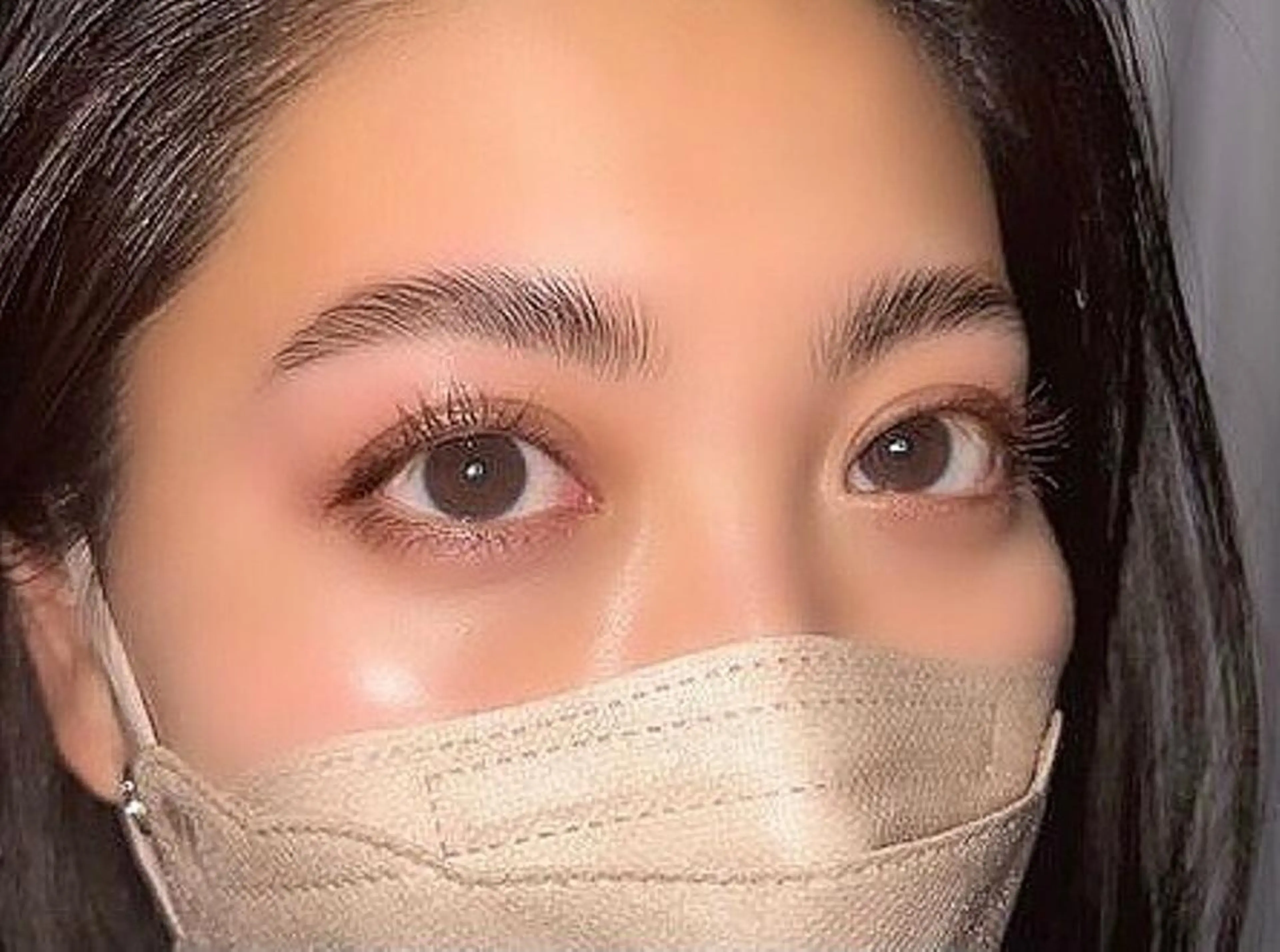 アイブロウ 眉毛ワックス脱毛 Hair&Make Nahoのマツエク・マツパデザイン