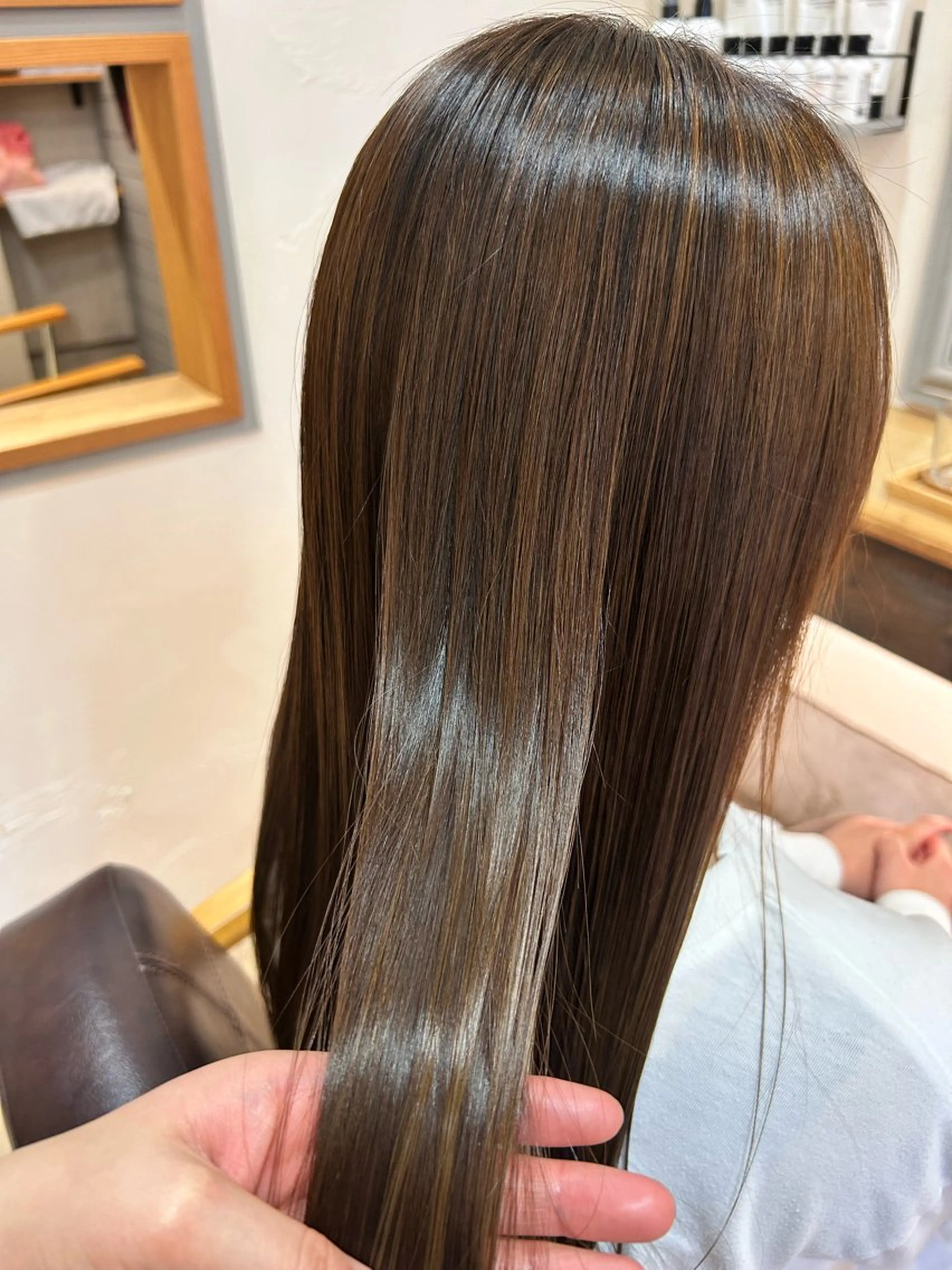 【カット付き】カット✂️＋髪質改善カラー✨（ULTOWAトリートメント）✨＋marbb🫧の写真