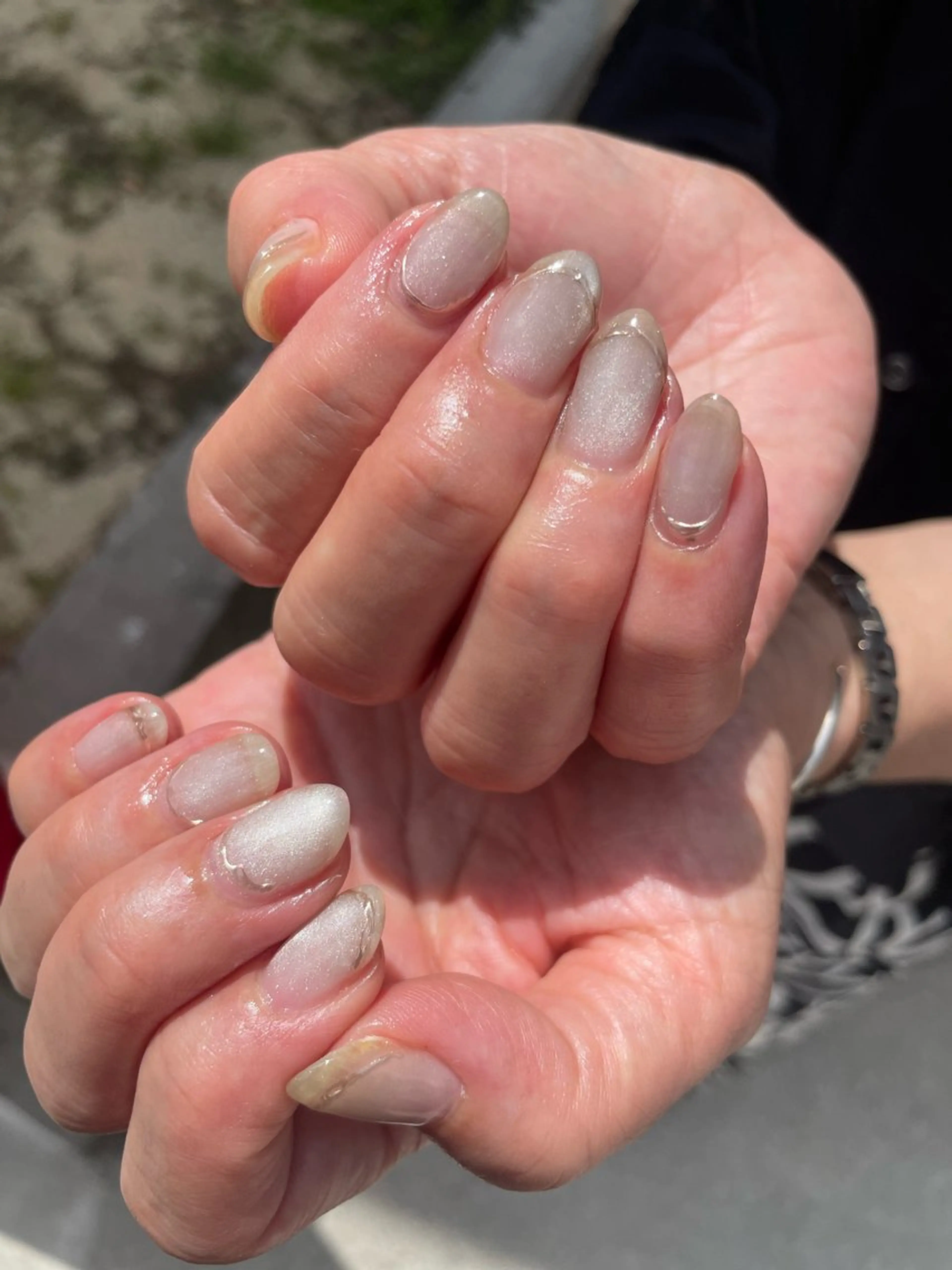 ミディアム Kuroki Yurikaのネイルデザイン