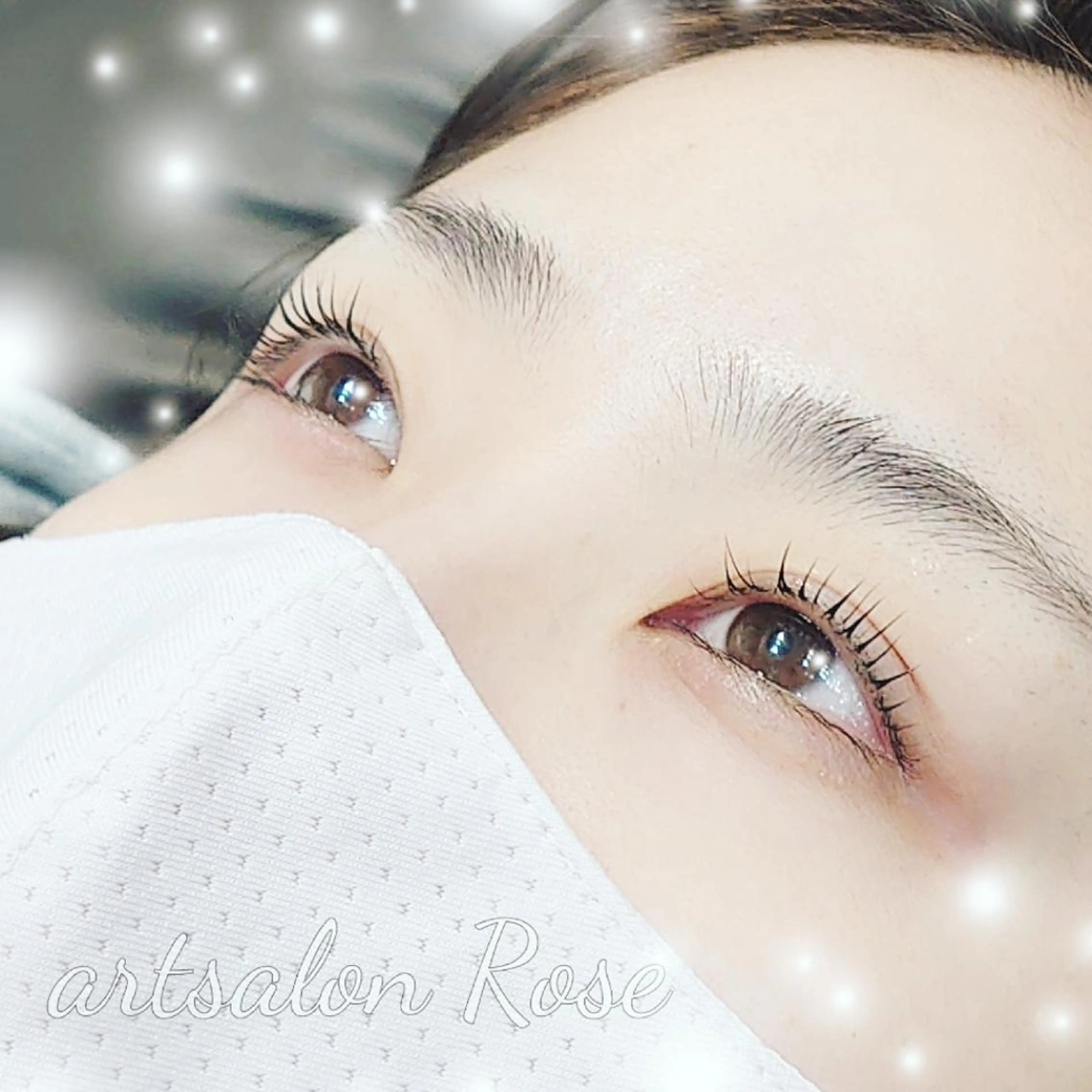 マツエク・マツパ パリジェンヌラッシュリフト まつげパーマ マツパ アートサロン ロゼ　AIのマツエク・マツパデザイン