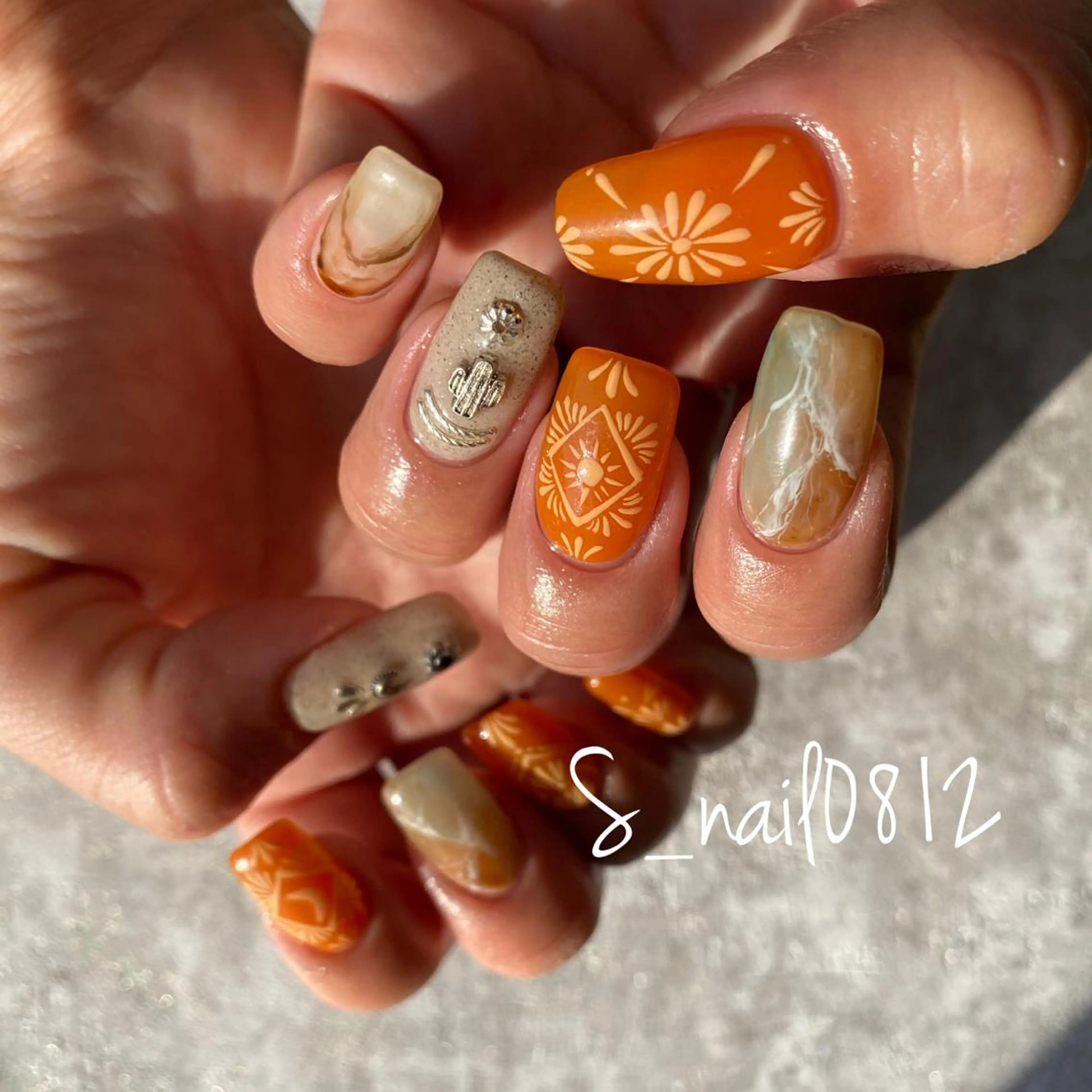 ネイル ハンドネイル 菅原 さおりのネイルデザイン