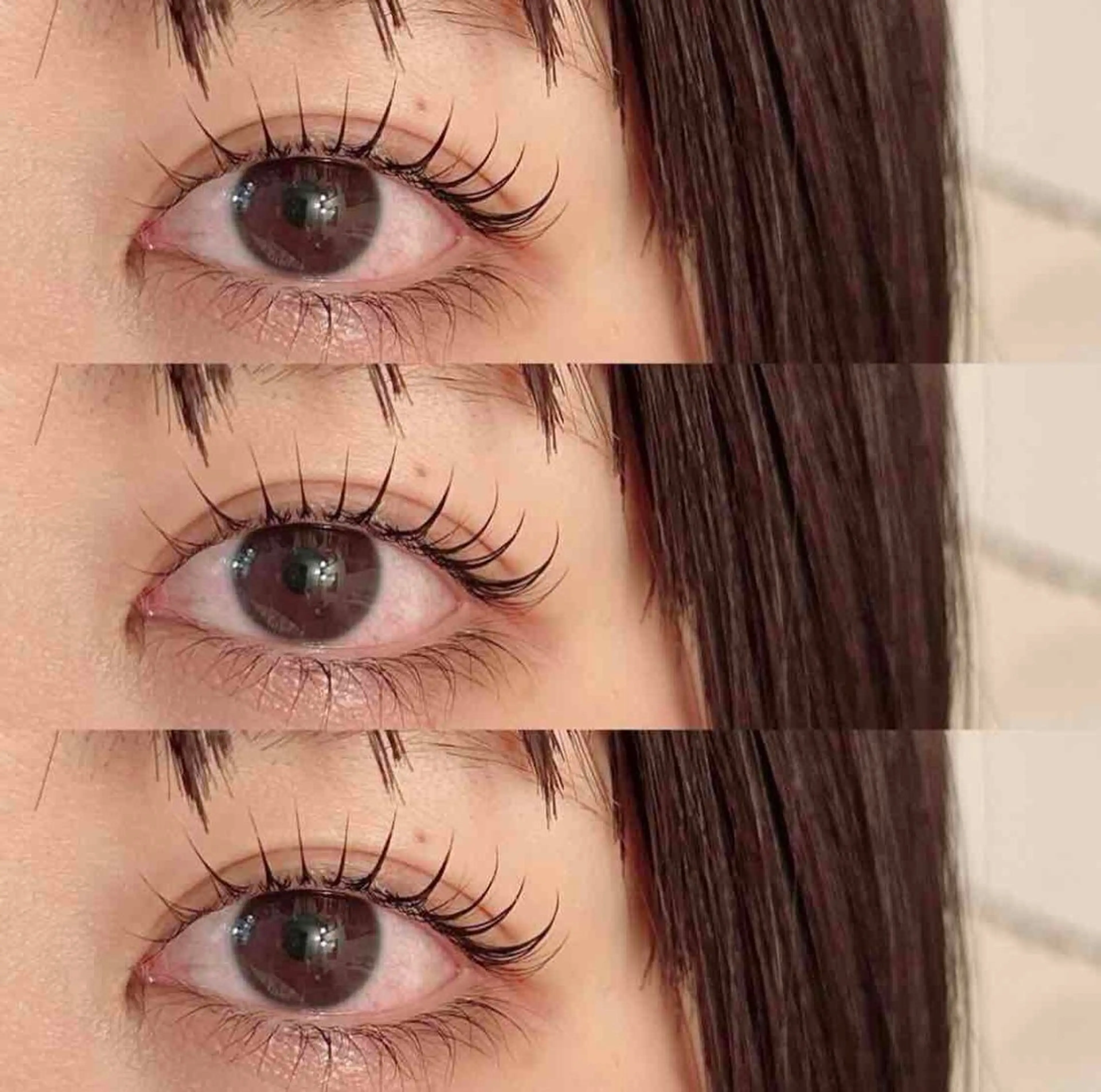 マツエク・マツパ 束感まつ毛 韓国風マツエク 一重×まつ毛パーマ マツパ 次世代まつ毛パーマ 上野御徒町店のマツエク・マツパデザイン